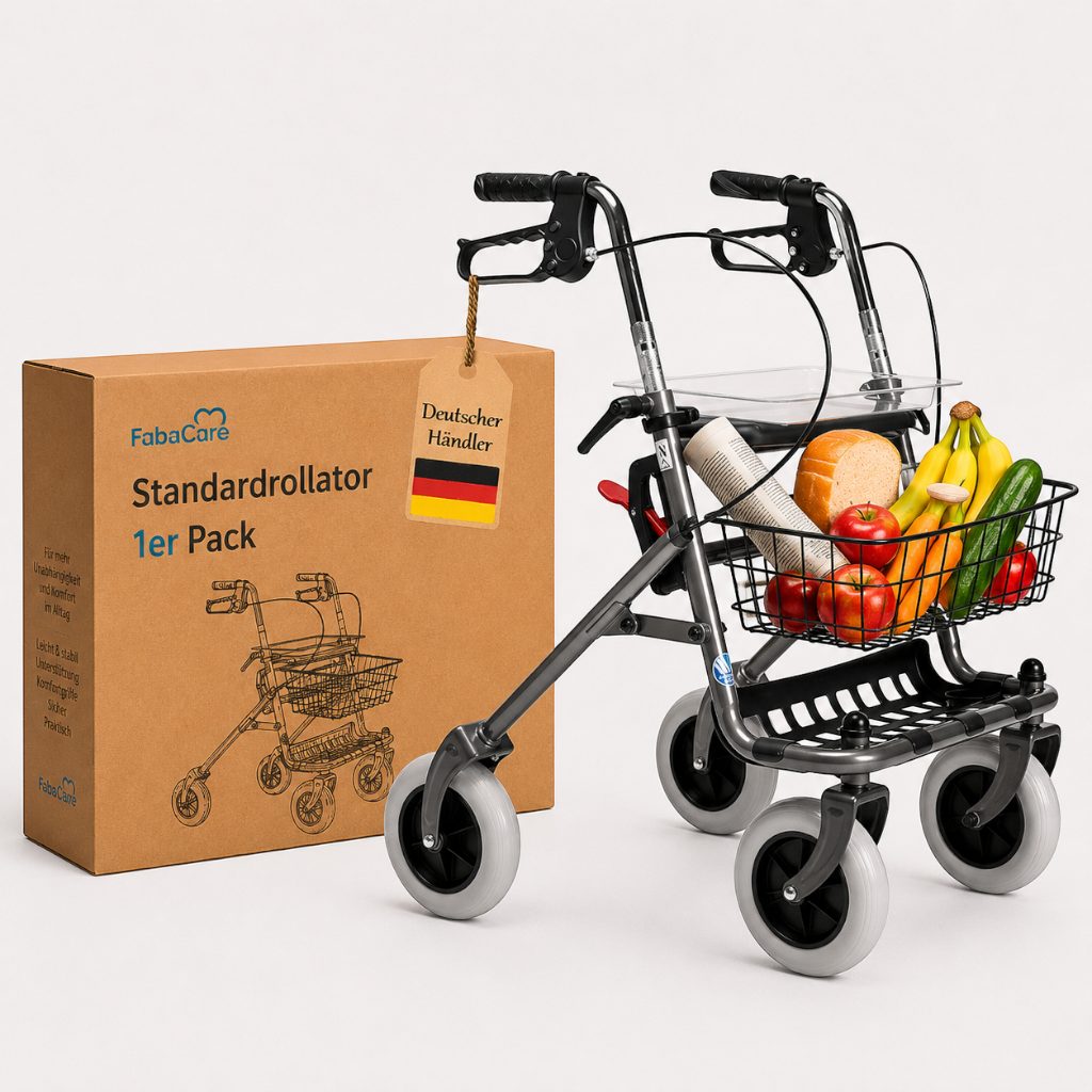 FabaCare Rollator FabaCare 286i Standardrollator, Gehwagen faltbar