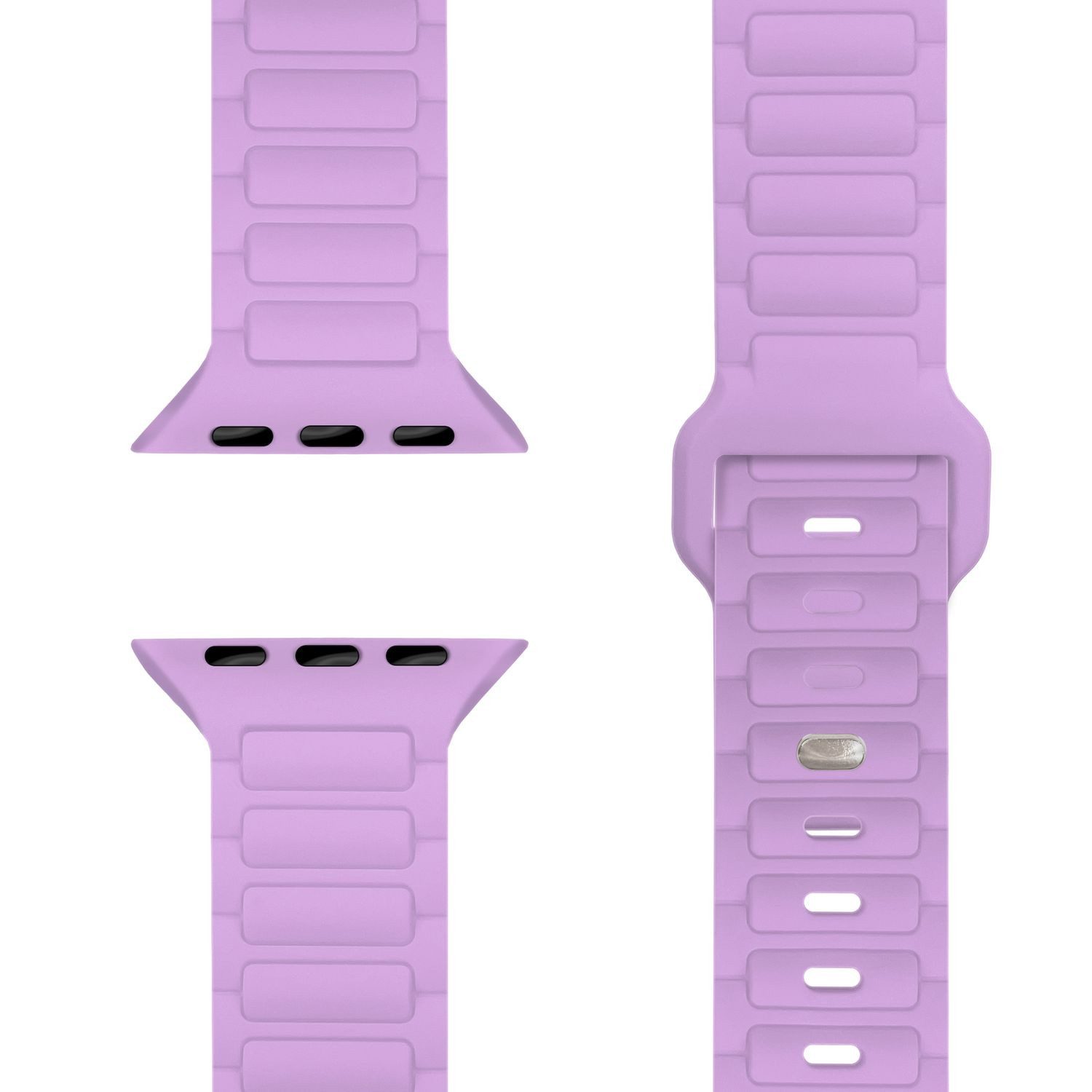 Nalia Smartwatch-Armband Apple Watch 49mm/46/45/44/42(Serie 1-3), Magnetisc günstig online kaufen