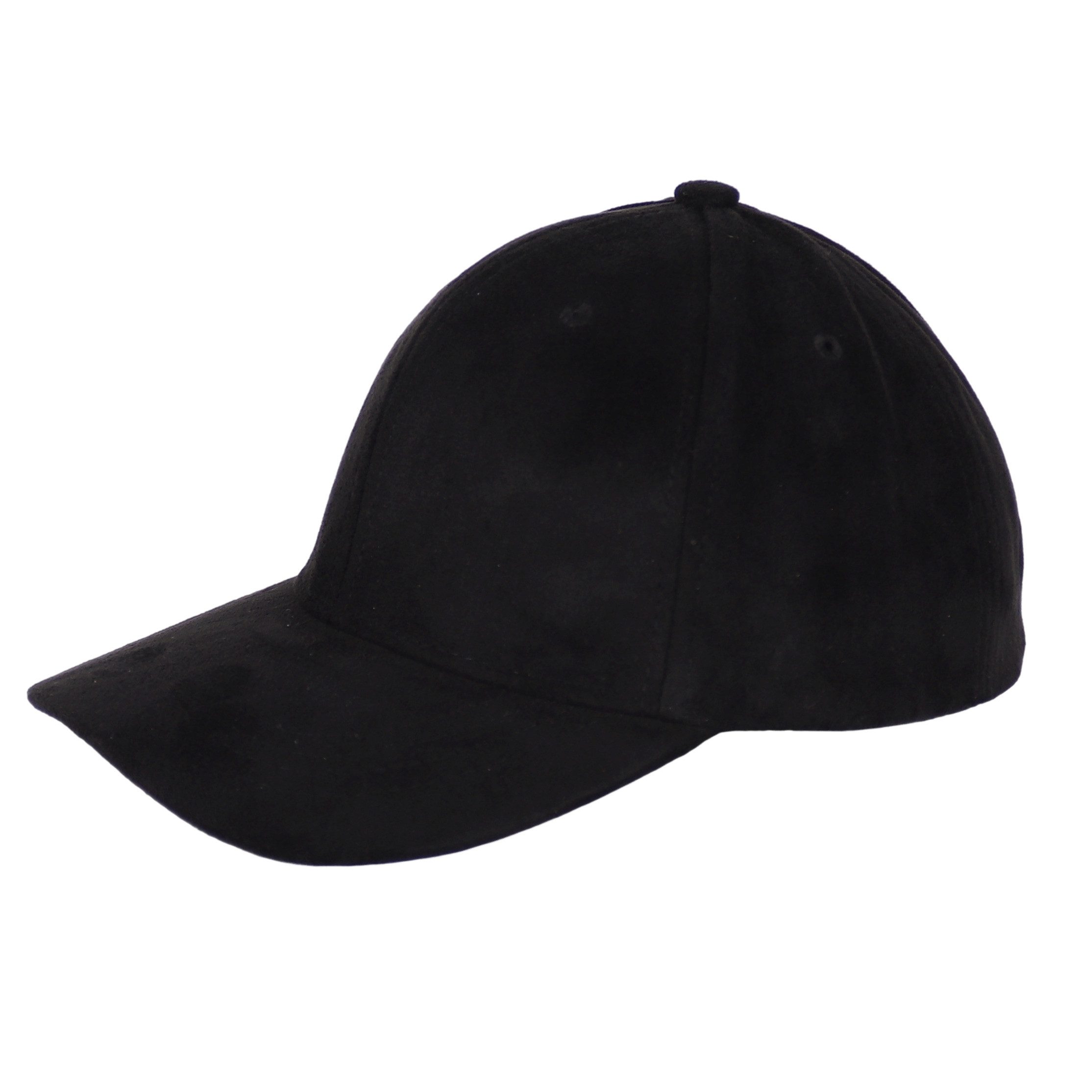 MIRROSI Baseball Cap Wildleder-Optik aus Polyester – verstellbare Cappy (innen gefüttert, ideal für Herbst & Winter) Einheitsgröße, Unisex, Damen Herren