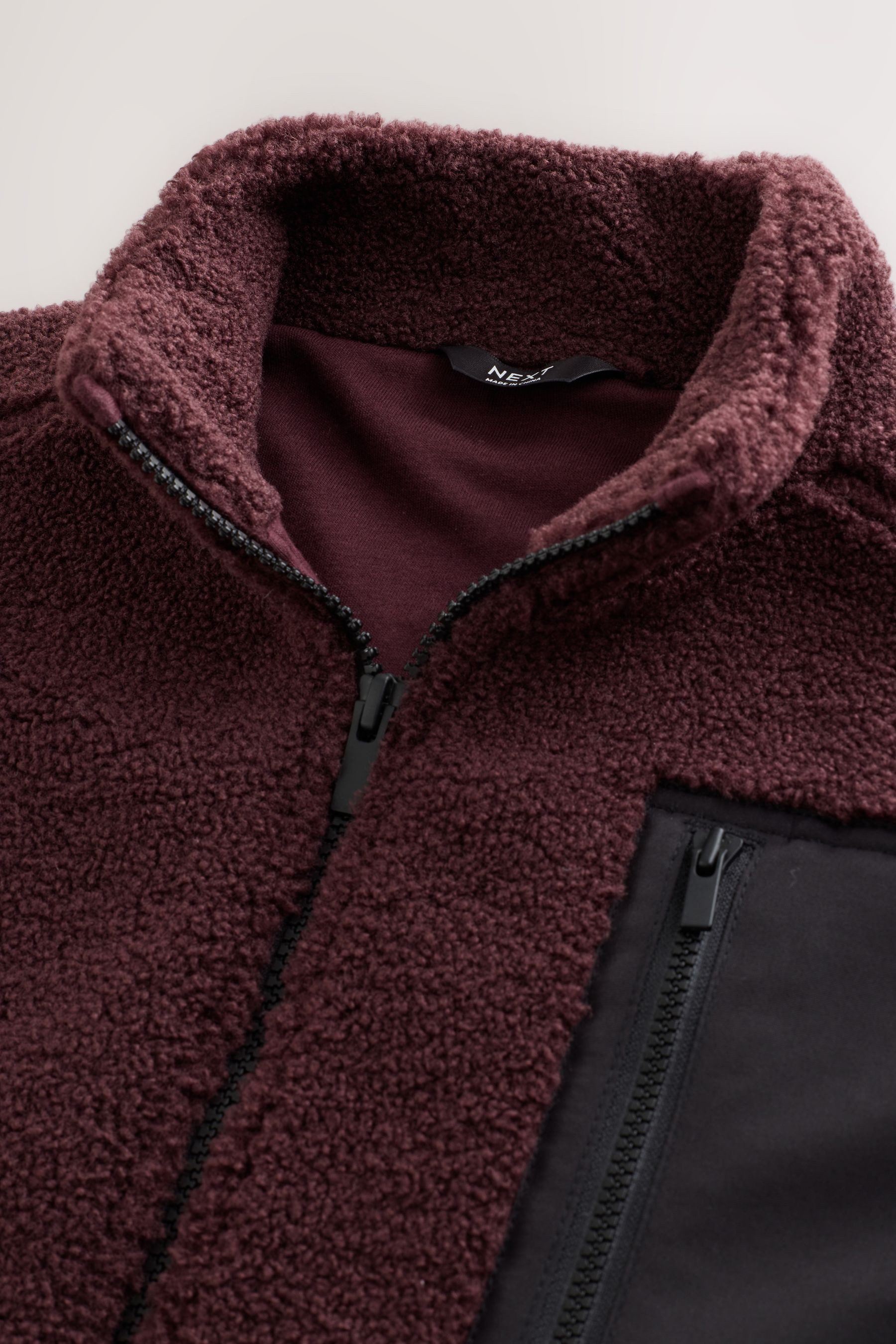Next Fleecejacke Fleece-Kapuzenjacke (1-St) – Bild 3 von 5