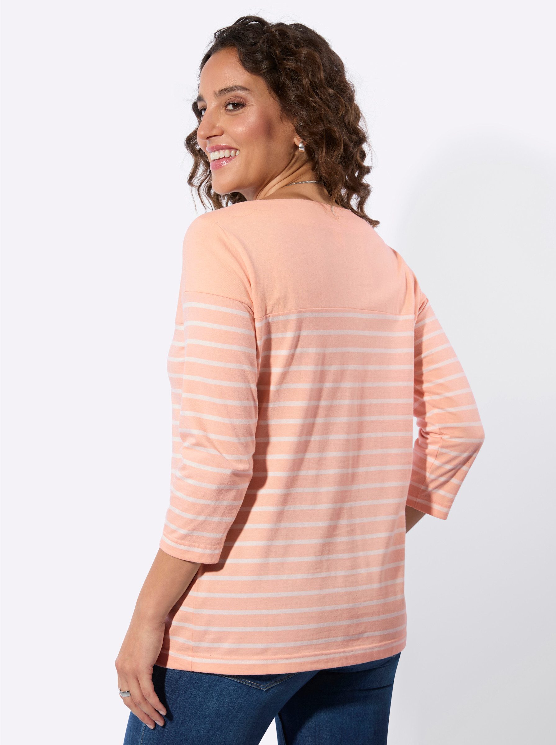 Witt T-Shirt Ringelshirt 3/4-Arm günstig online kaufen