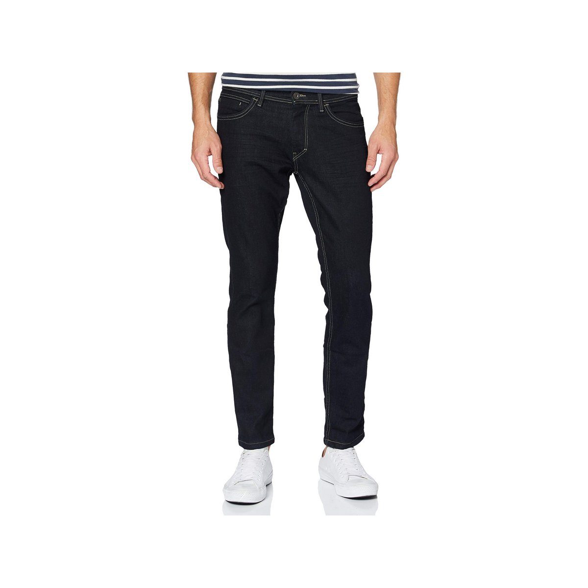 TOM TAILOR Straight-Jeans uni regular fit (1-tlg)