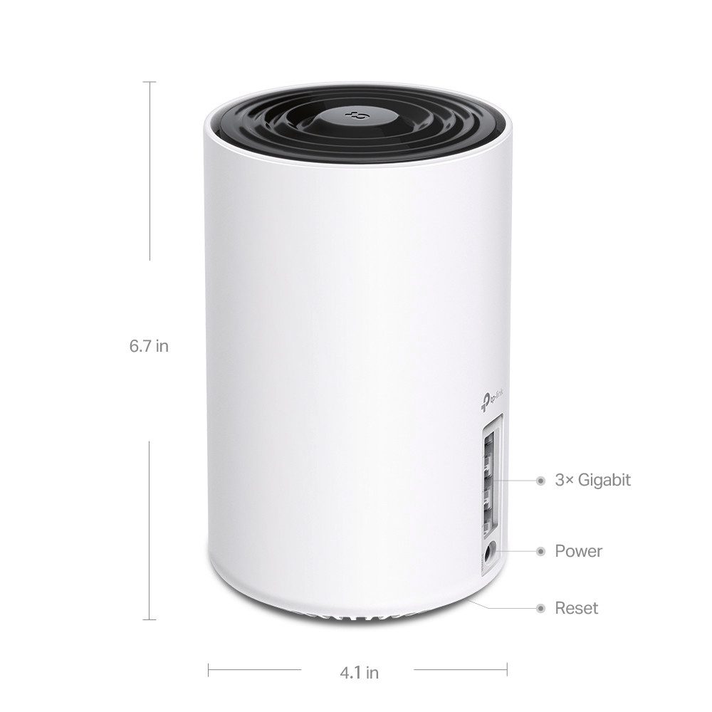 tp-link Deco XE75 AX5400 Wifi 6E Home Mesh WLAN-Router, (2er Pack)