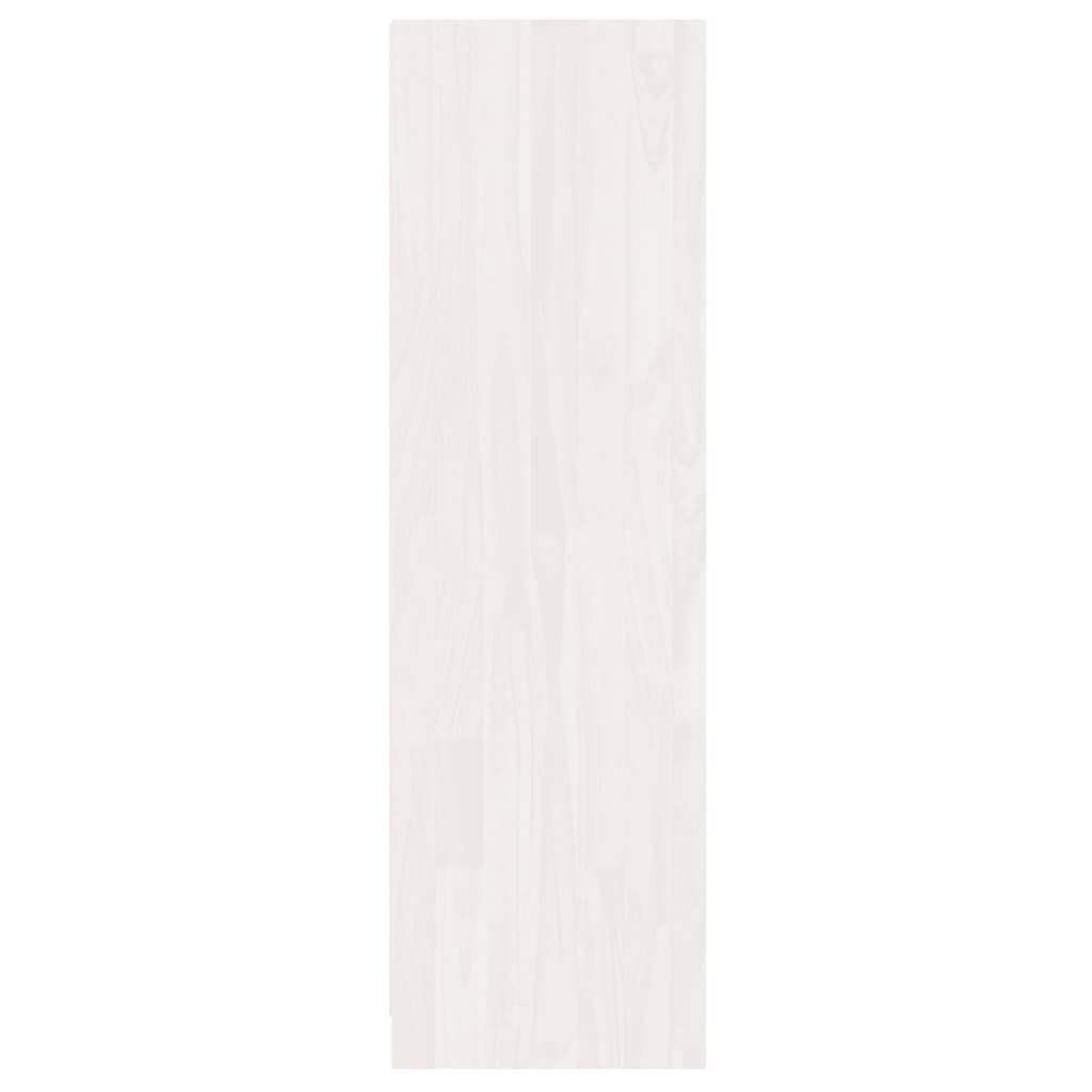 aus 36x110x33 Weiß Kiefer-Massivholz cm, B/H/T: in möbelando Bücherregal Berkau,