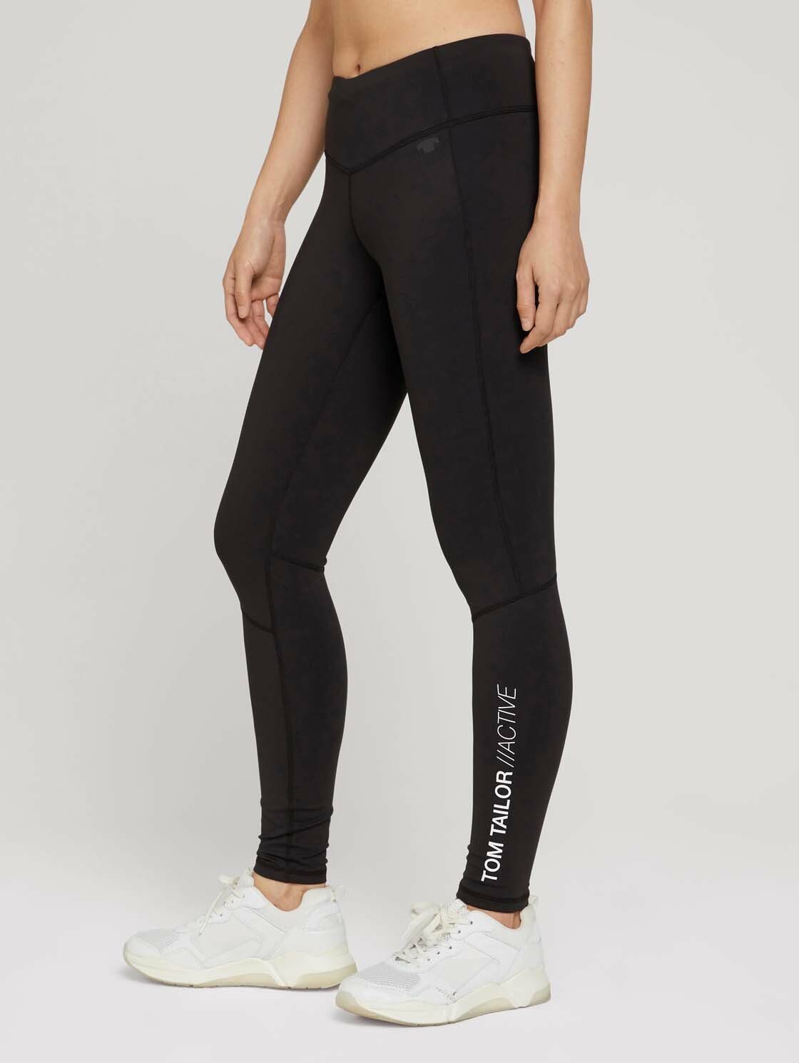 Leggings black Tasche TAILOR mit Sporthose TOM