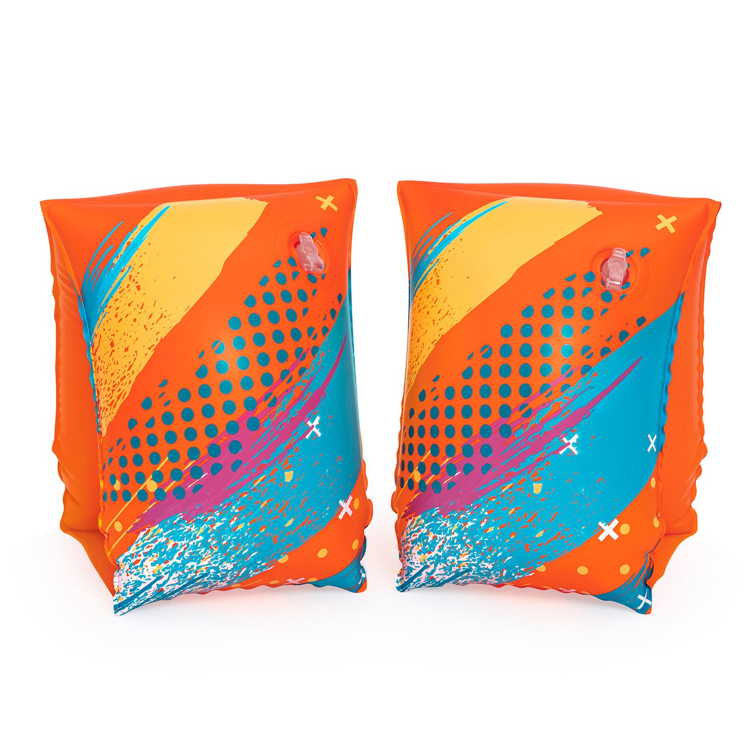 Bestway Schwimmflügel Colorify™ Stufe C (Packung, 1-tlg., 17 x 13 x 16 cm), 3–6 Jahre