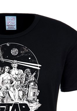 LOGOSHIRT T-Shirt Star Wars-Helden mit lizenzierten Originaldesigns