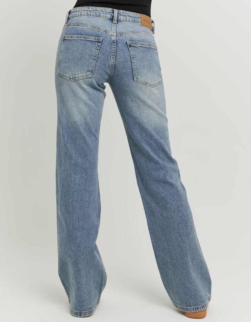 Tally Weijl Straight-Jeans SPADEPOLKIS elastisch, tief geschnitten mit geradem Beinverlauf