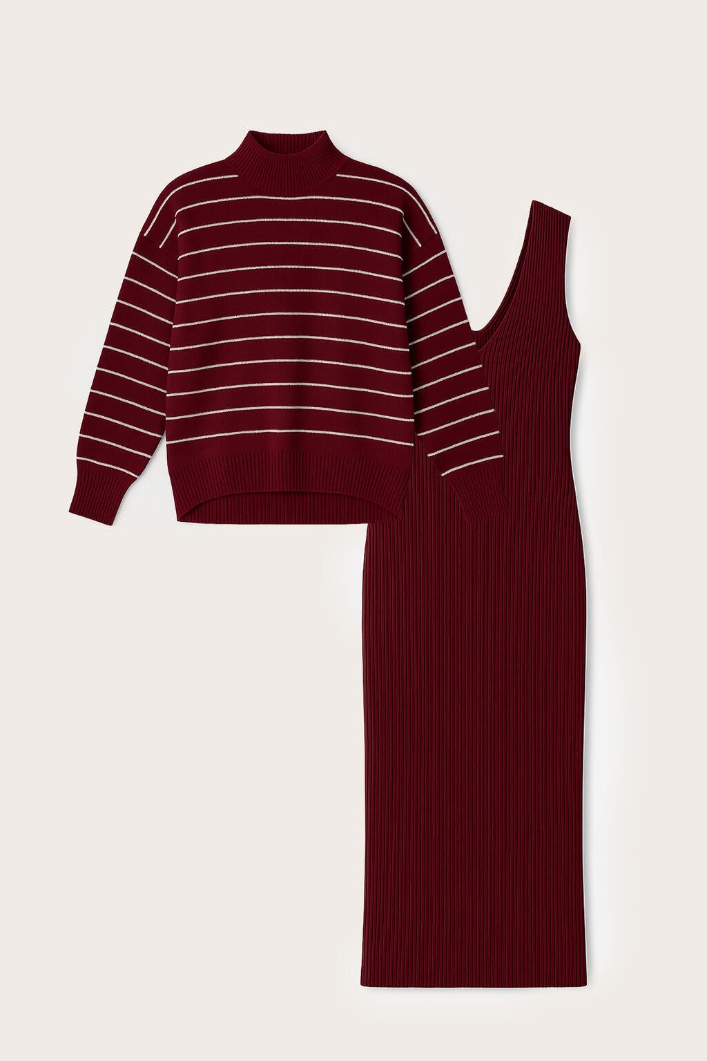 touche prive Fleeceweste STRICKPULLOVER-SET