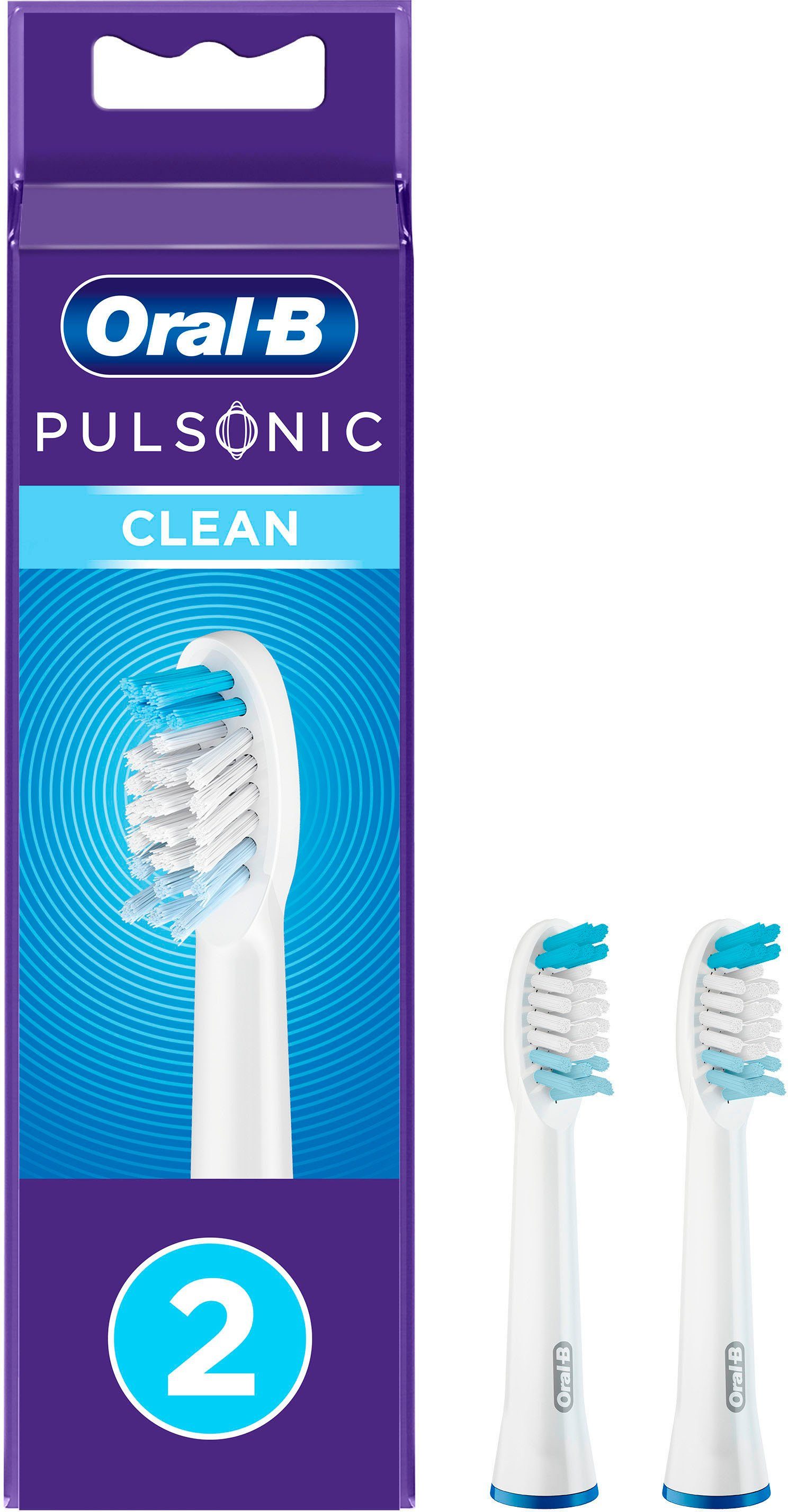 Oral B Aufsteckbürsten »Pulsonic Clean«, Unsere beste Pulsonic  Aufsteckbürste für eine gründliche Reinigung online kaufen | OTTO