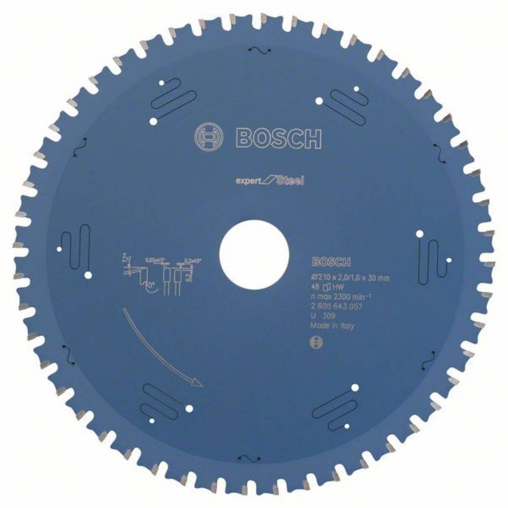 BOSCH Kreissägeblatt Kreissägeblatt210 x 30 x 2.0 mm, 48 2608643057