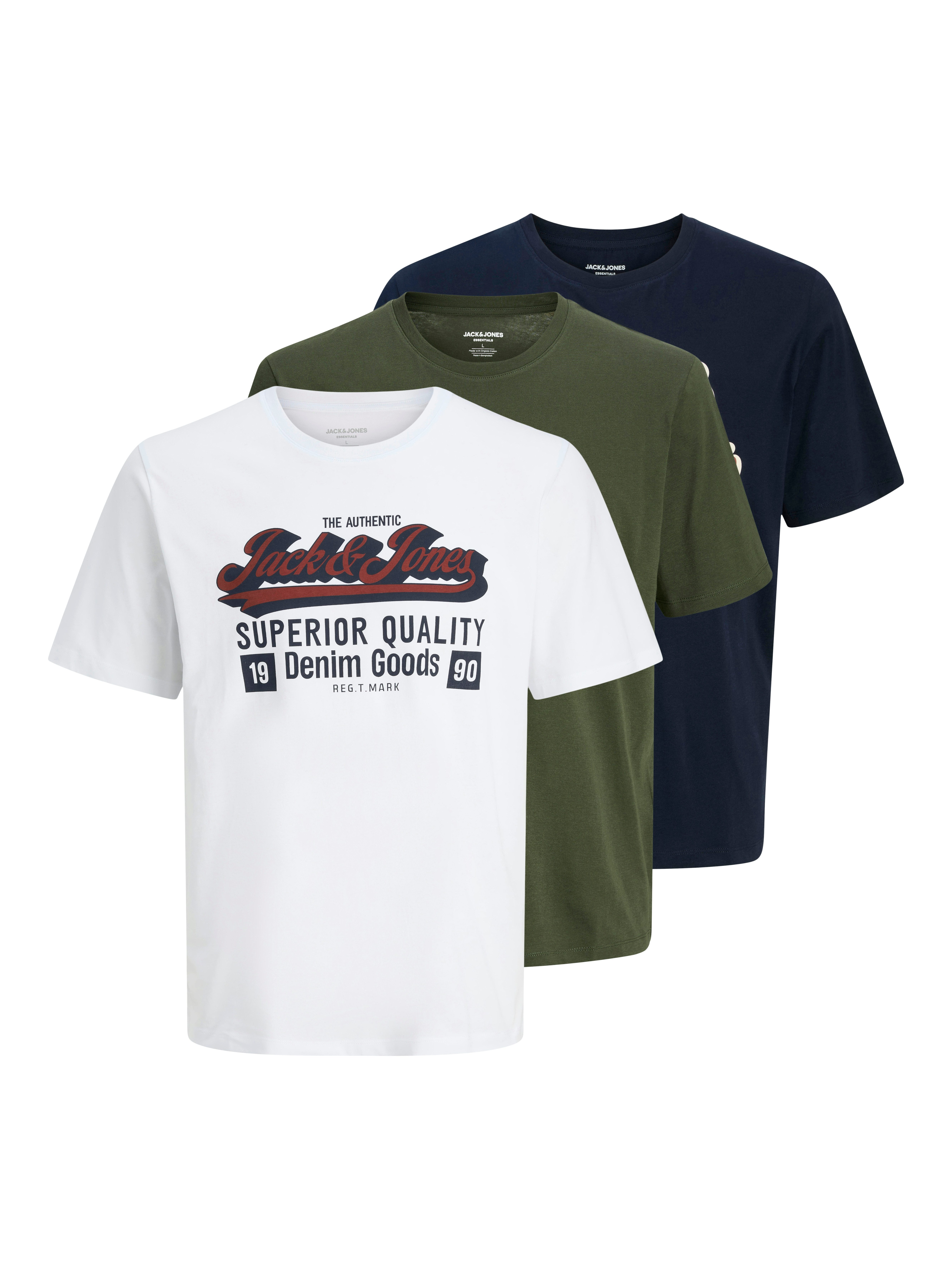 Jack & Jones Rundhalsshirt JJELOGO TEE günstig online kaufen