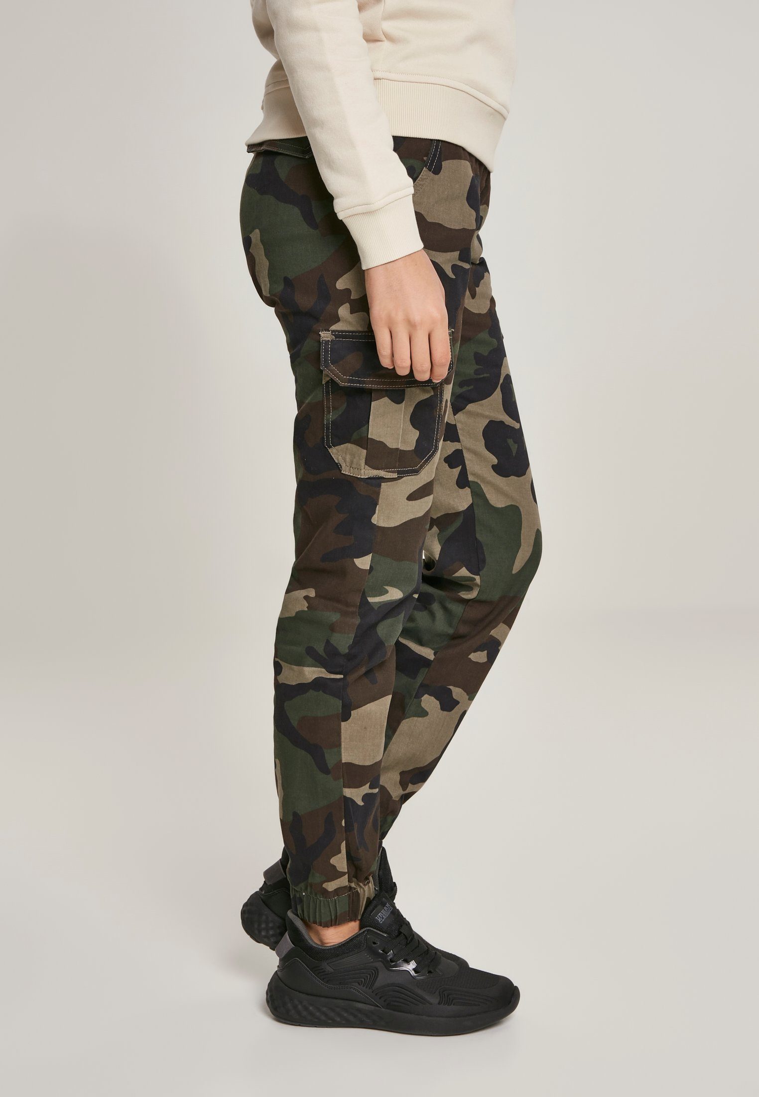 URBAN CLASSICS Cargohose TB3047 High-Waist