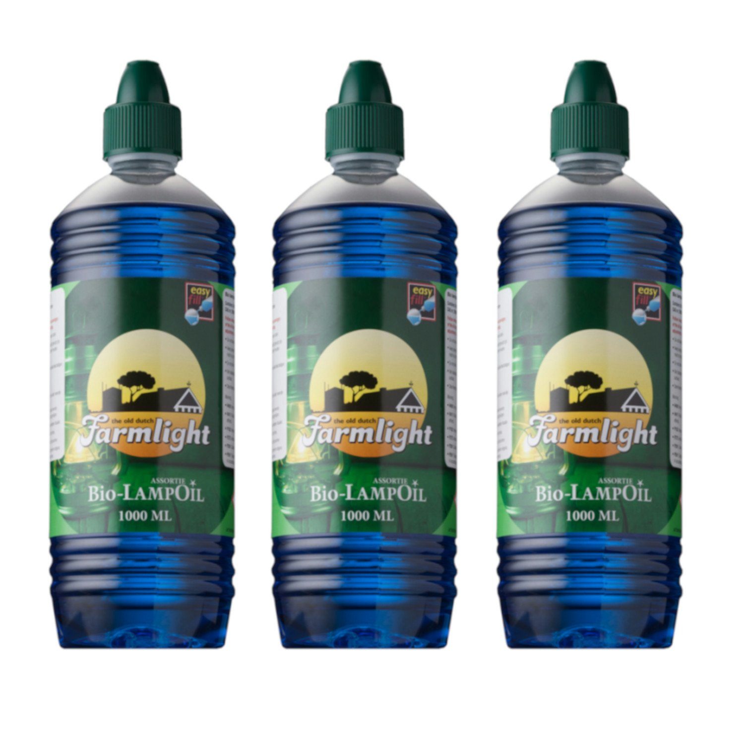 Moritz Lampenöl 3 Liter Bio Lampenöl blau, verbrennt Rußfrei bei richige Dochteinstellung