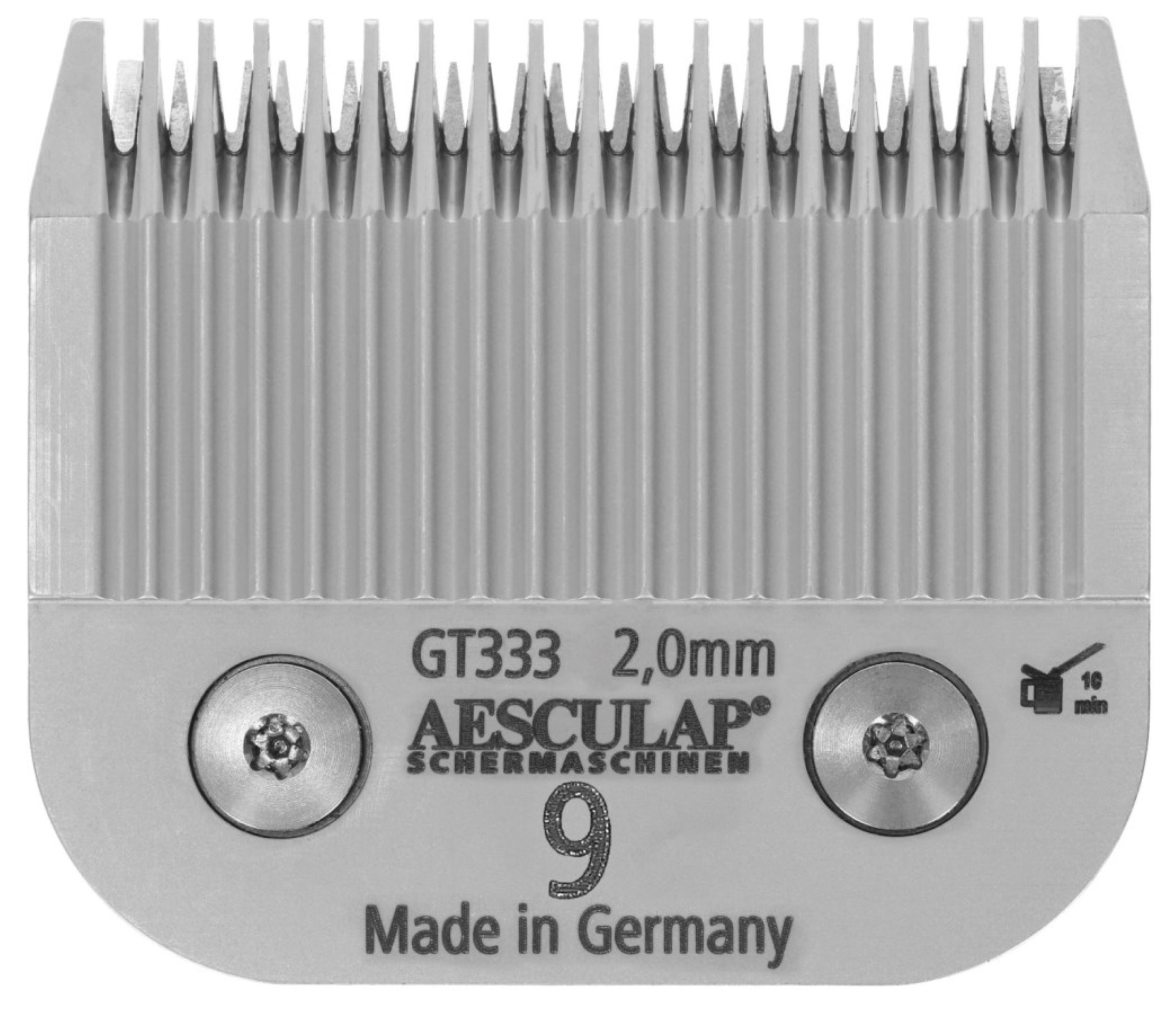 AESCULAP Ersatzscherkopf Kerbl Aesculap 2 mm Scherkopf 9 SnapOn GT333