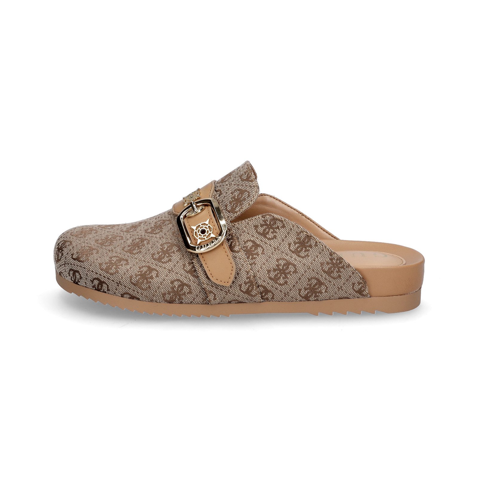 Guess Guess Damen Pantolette Galavanta beige Pantolette günstig online kaufen