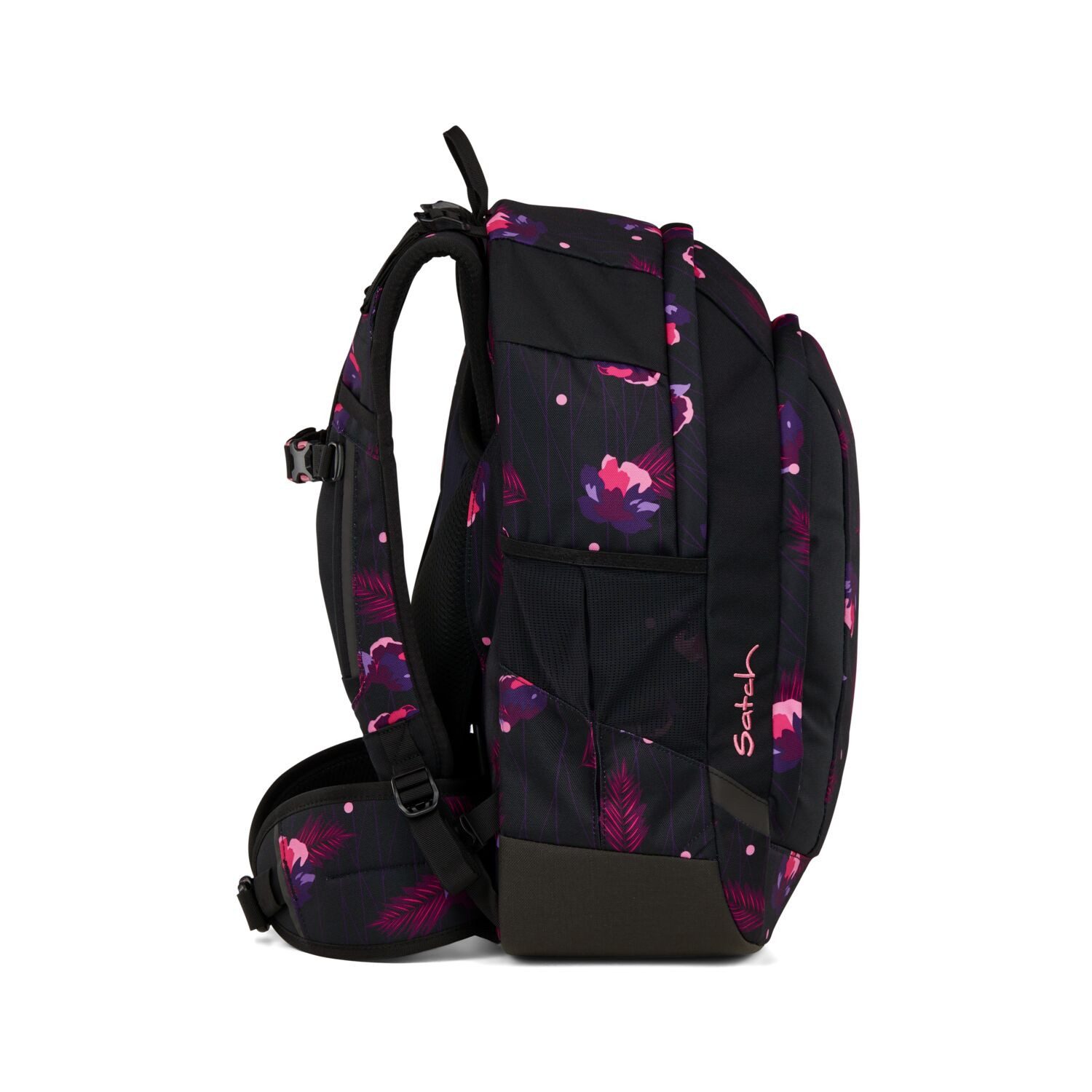 Satch Schulranzen Schulrucksack-Set AIR Mystic Nights 3-teilig, Kollektion 2025 (3-teilig), Schulranzen, ergonomisch, Laptop-Fach, Your-Size-System – Bild 4 von 5