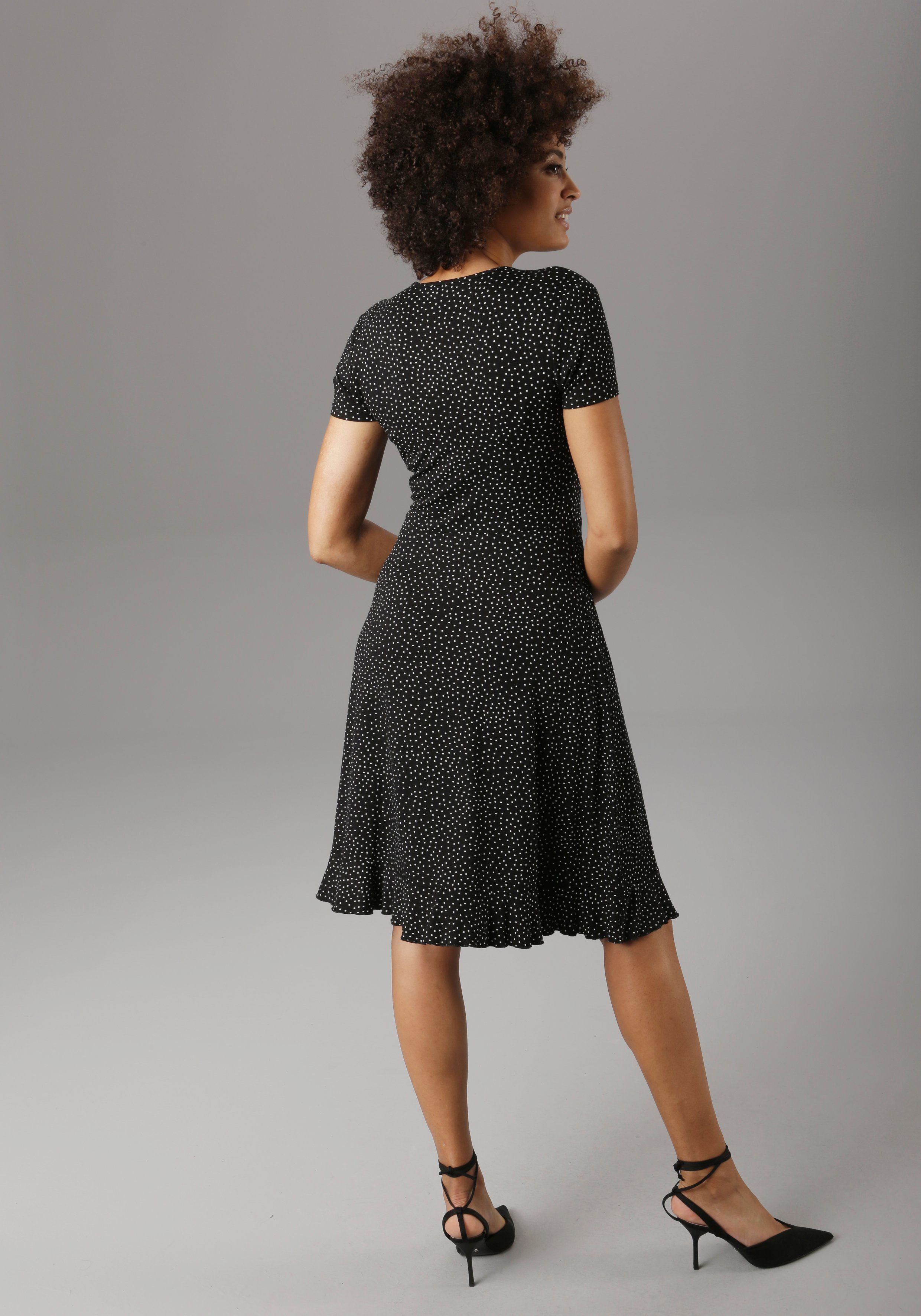 Aniston SELECTED Sommerkleid mit Volant günstig online kaufen