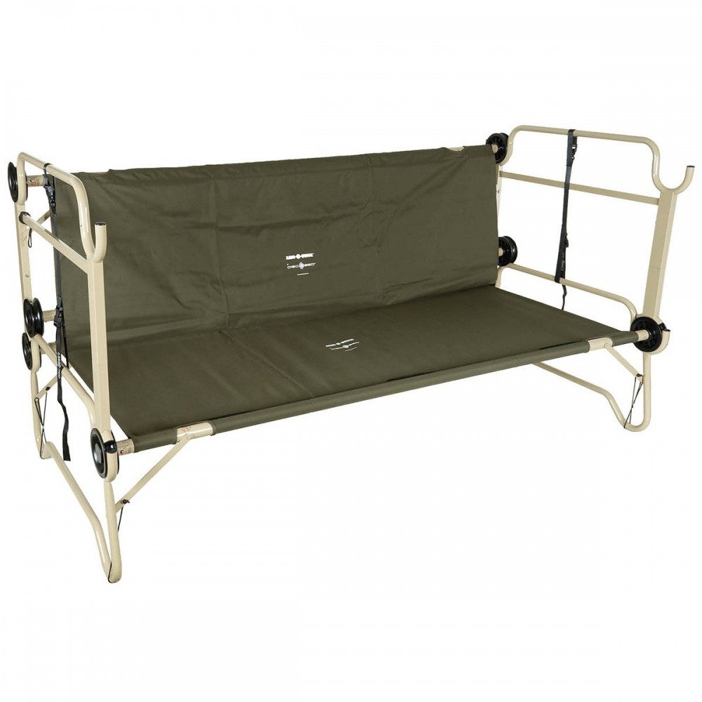 Disc-O-Bed Feldbett Feldbett, Disc-O-Bed, Arm-O-Bunk,m. Seitent., oliv (Etagenbett)
