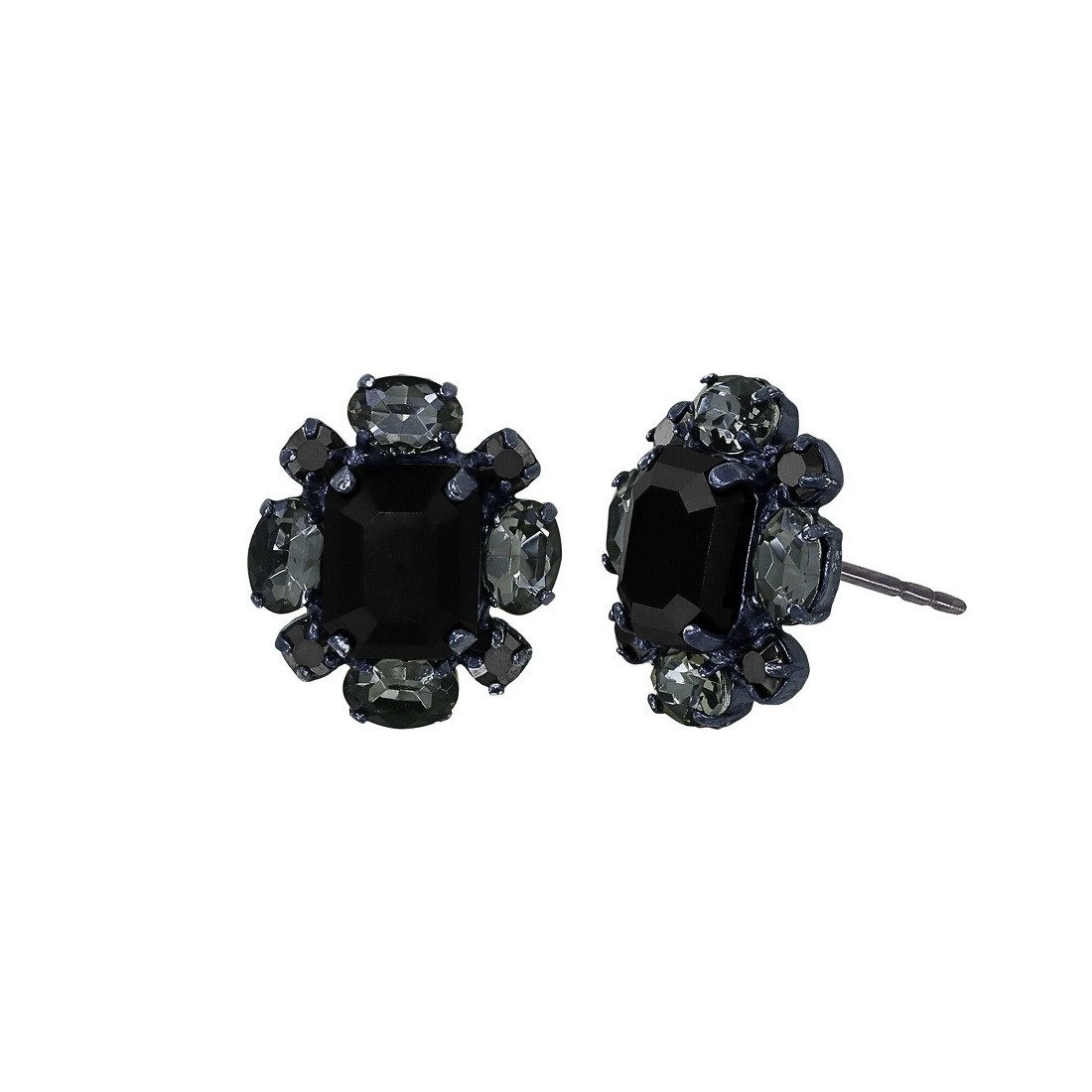 KONPLOTT Paar Ohrstecker Konplott: Ohrstecker Strictly Beautiful - oval