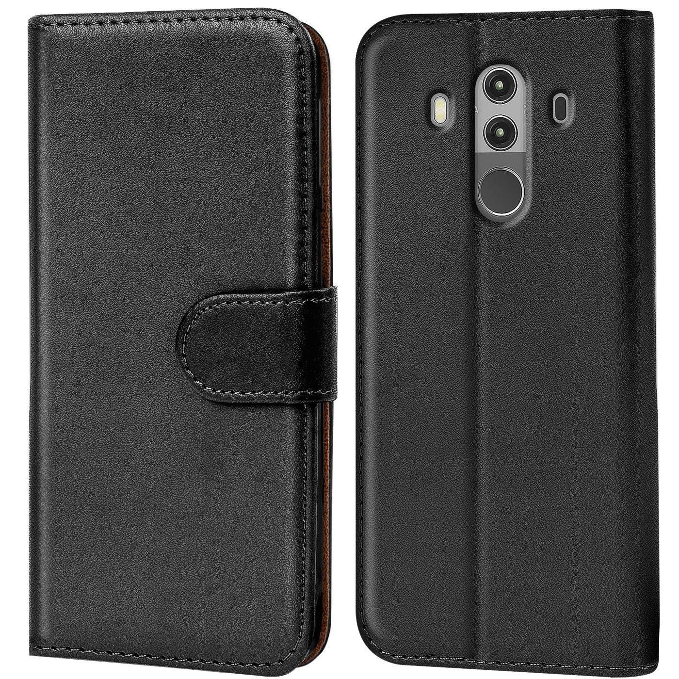 CoolGadget Handyhülle Book Case Handy Tasche für Huawei Mate 10 Pro 6 Zoll, Hülle Klapphülle Flip Cover für Mate 10 Pro Schutzhülle stoßfest