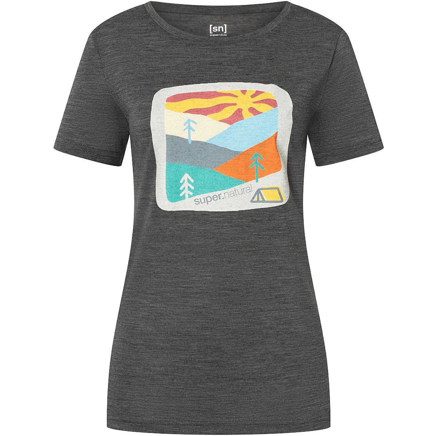 SUPER.NATURAL T-Shirt T-Shirt WMOUNTAIN ART TEE