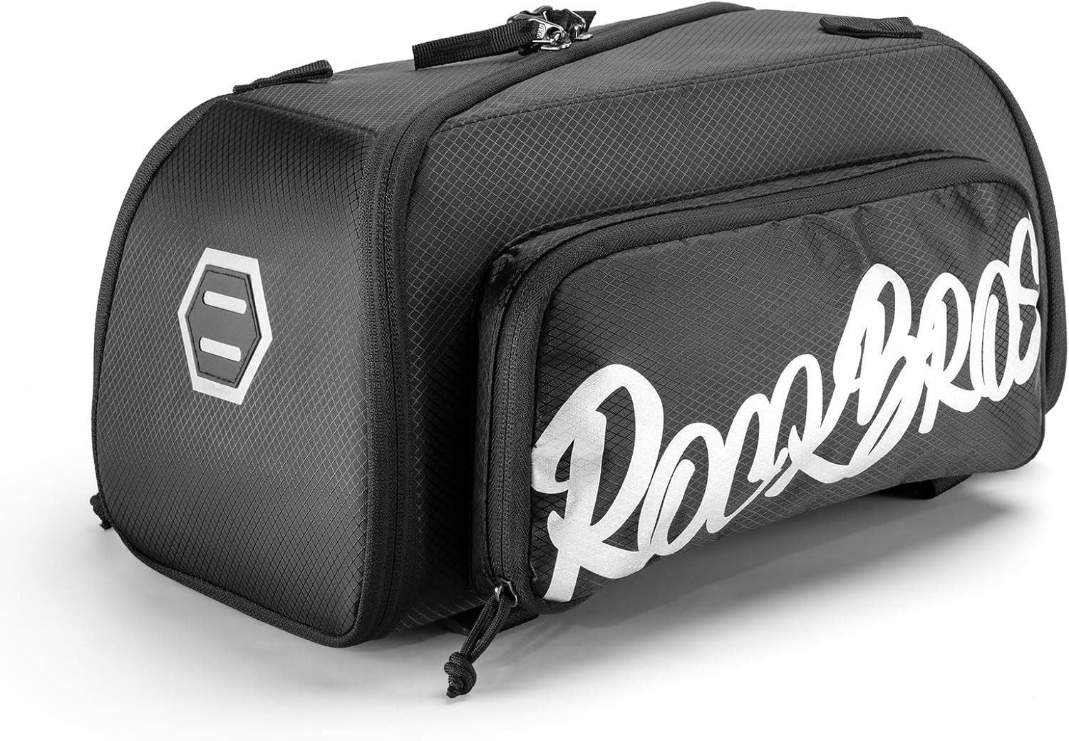 ROCKBROS Gepäckträgertasche Gepäckträgertasche Hinten 14,9L, erweiterbar, reflektierend, mit Schultergurt
