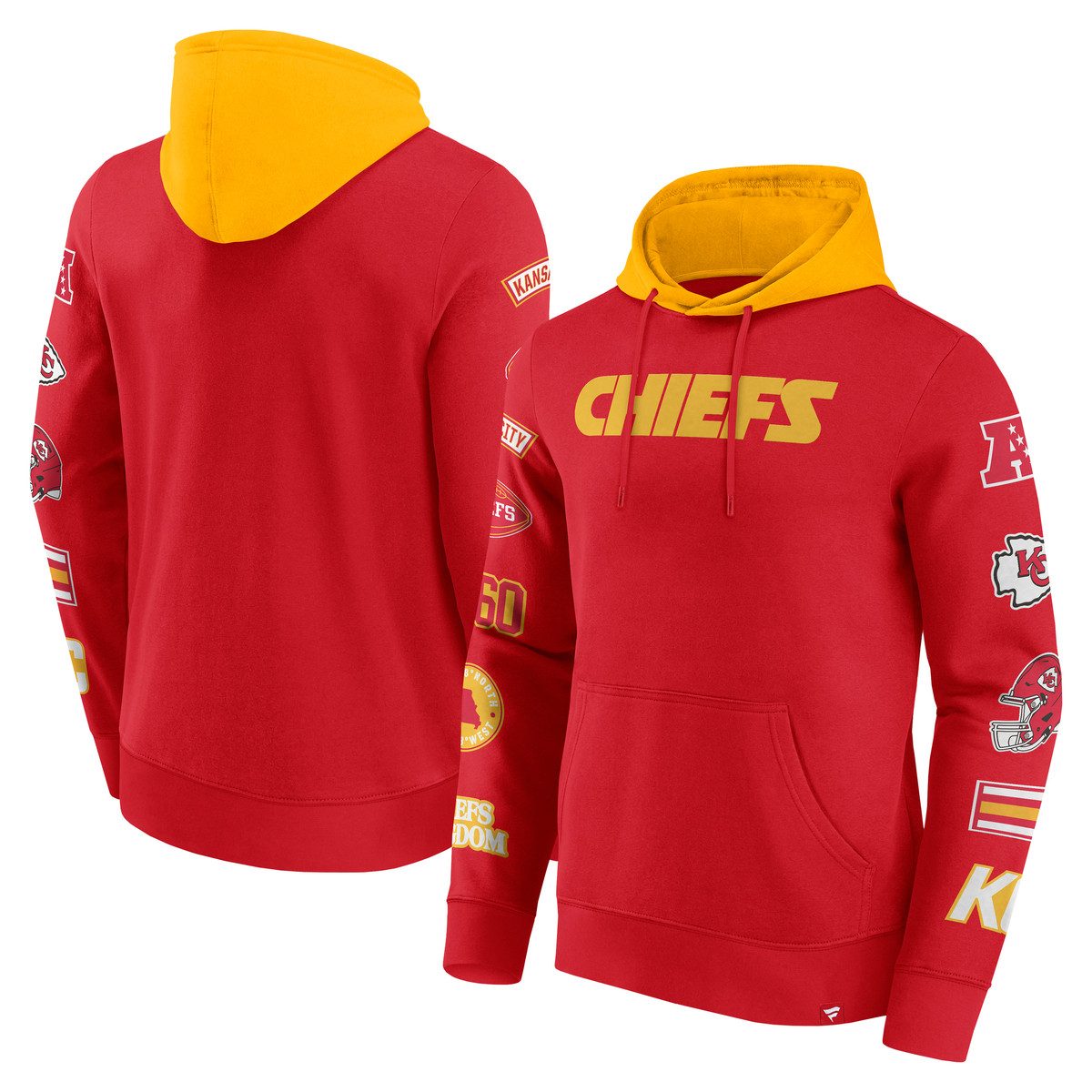 Fanatics Kapuzenpullover Fanatics Hoodie Kansas City Chiefs Patched Out Fle günstig online kaufen