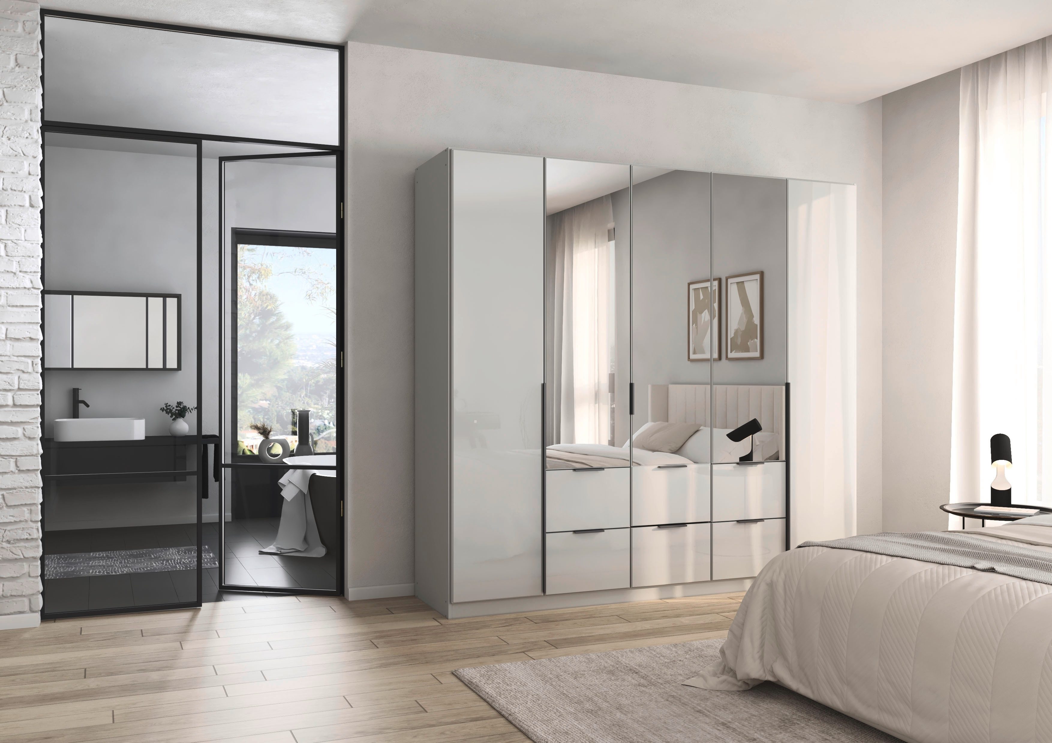 rauch Drehtürenschrank Kleiderschrank Kleiderschränke Schrank Garderobe günstig online kaufen