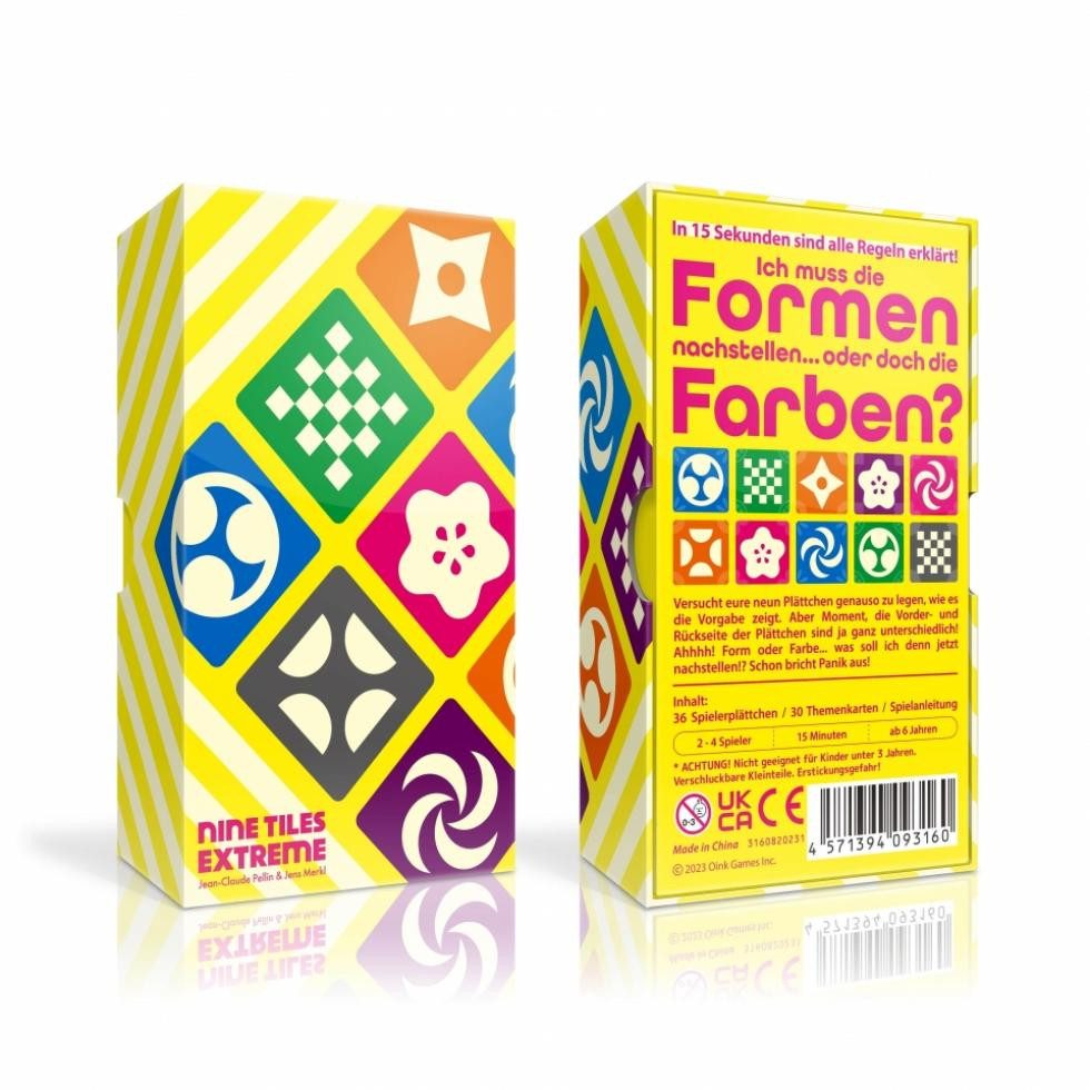 Oink Games Spiel, Nine Tiles Extreme