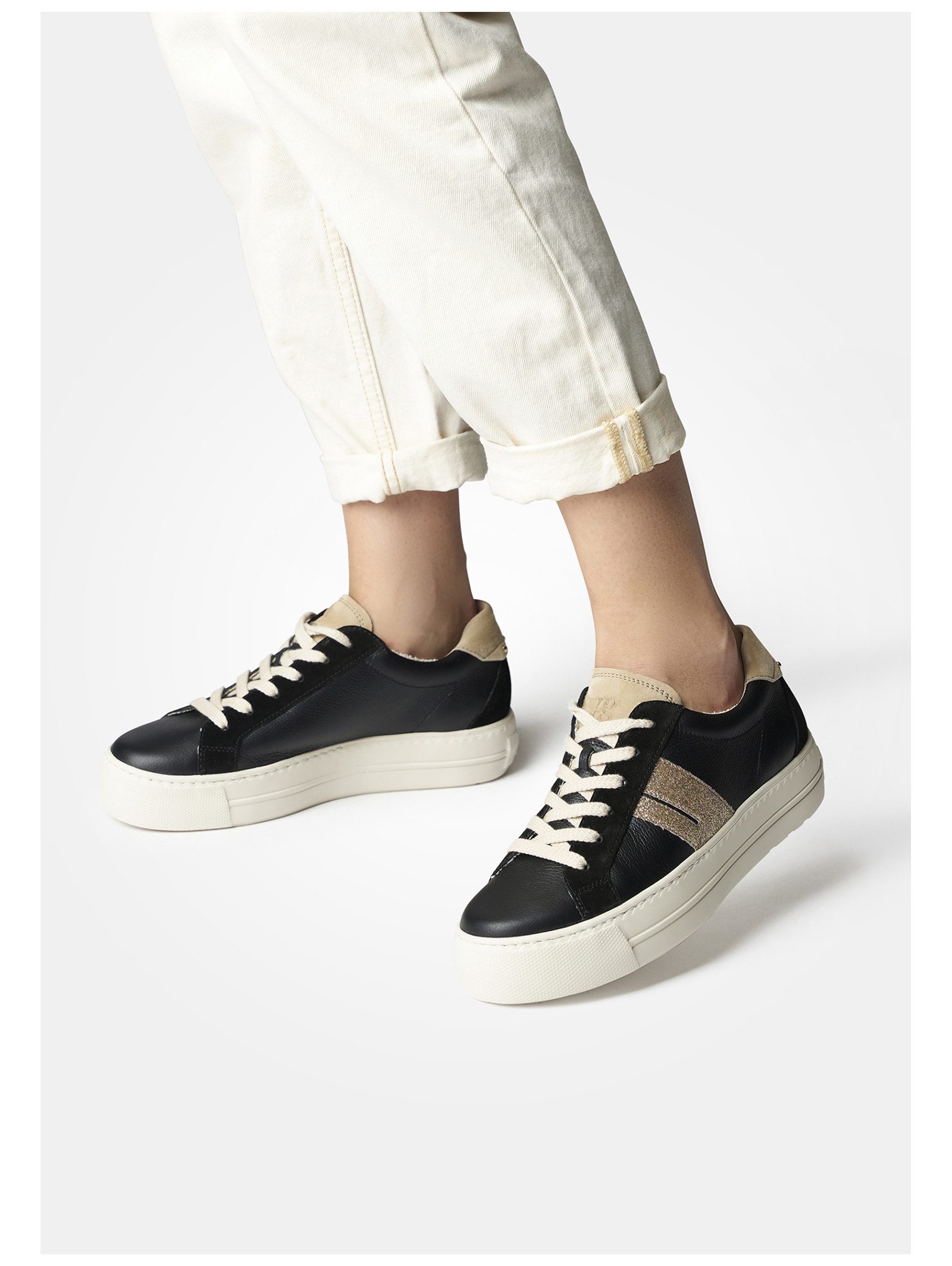 Paul Green Paul Green Sneaker Leder/Textil Sneaker