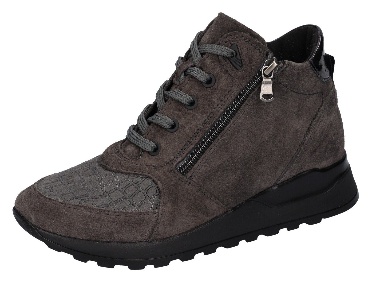 Waldläufer HIROKO-Soft Schnürboots mit seitlichem Reißverschluss, günstig online kaufen