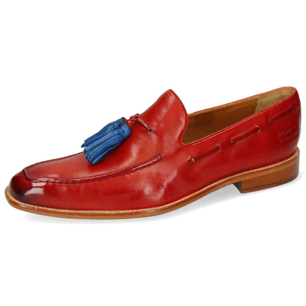 Loafer Uomo Leonardo 46 - Scarpe Stringate Eleganti Fatte A Mano, Di Melvin & Hamilton