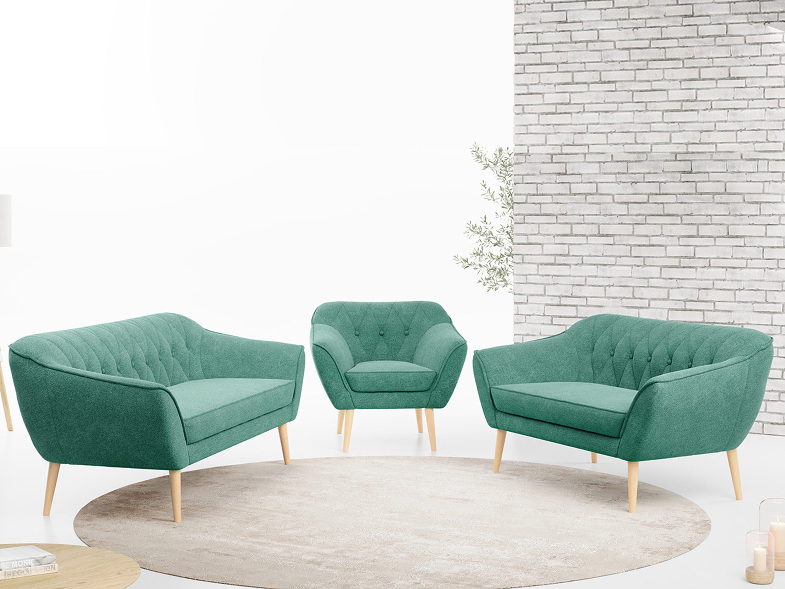 MKS MÖBEL Sofa PIRS 3 2 günstig online kaufen