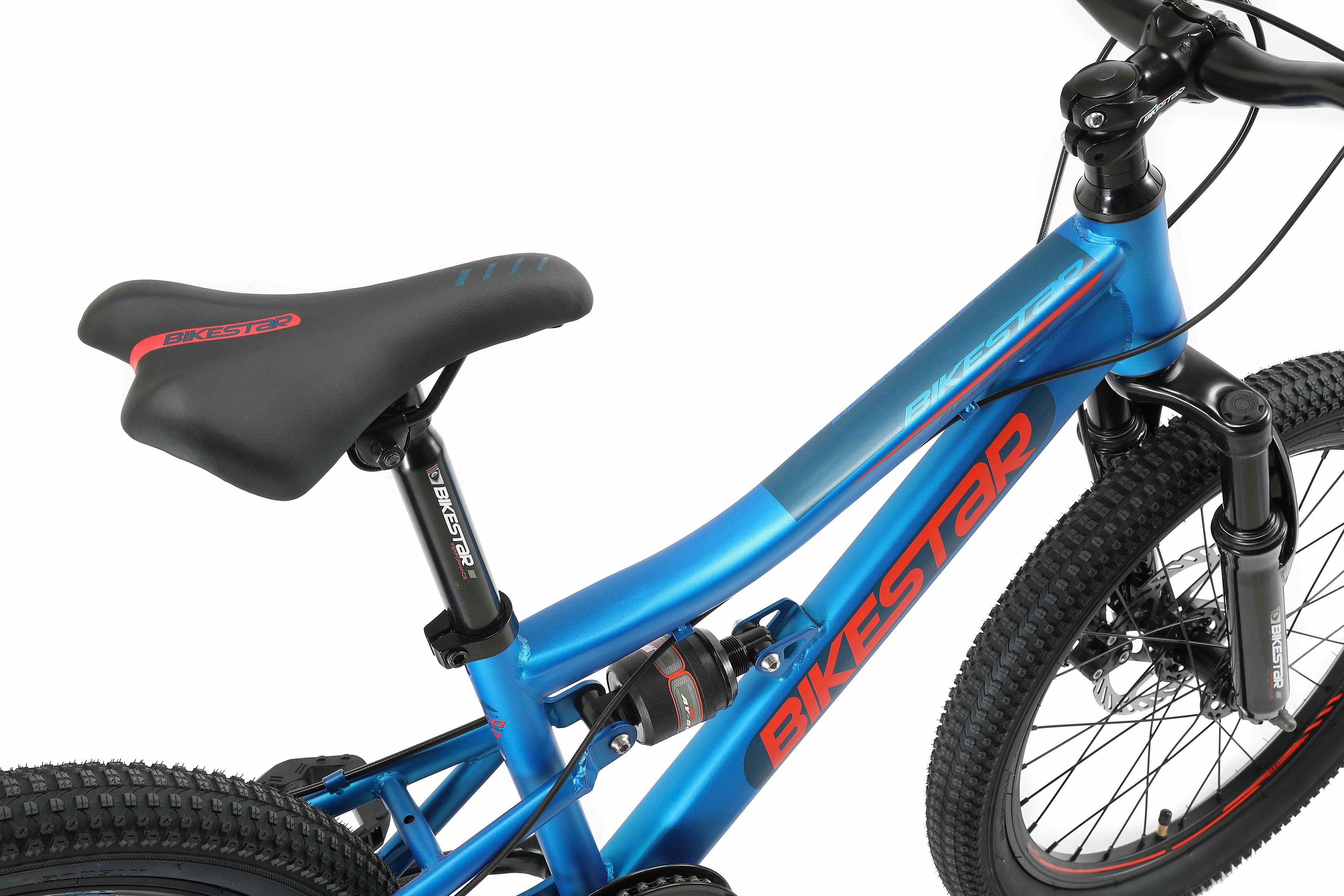 Bikestar Jugendfahrrad, 7 Gang Shimano RD-TY21 Schaltwerk, Kettenschaltung