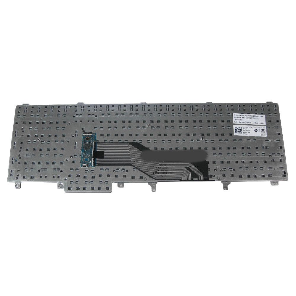 Trade-Shop Ersatz passend für 20P73, NMH6R, NSK-DW0UC, 0J8NYG, J8NYG, 0HG3G3 Tastatur (Tastenbelegung: Deutsch, QWERTZ / Farbe: Schwarz)