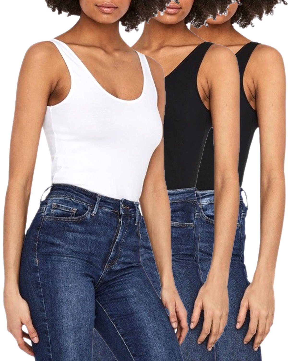 Vero Moda Tanktop (Set) Basic Shirt günstig online kaufen