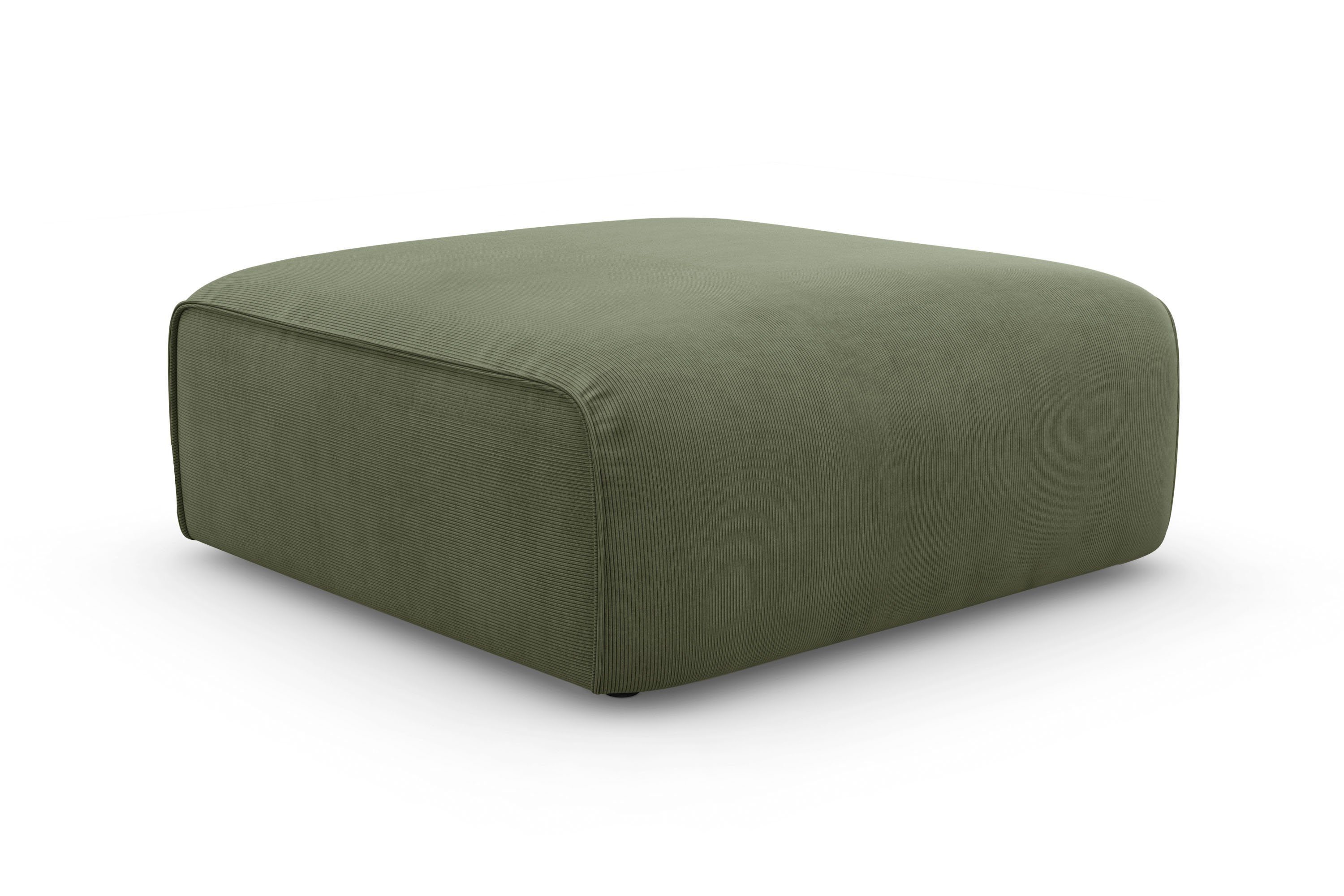 OTTO home Polsterhocker Merid Sitzhocker, Maße B/T/H: 97/97/43 cm, als Modul oder separat verwendbar, für individuelle Zusammenstellung