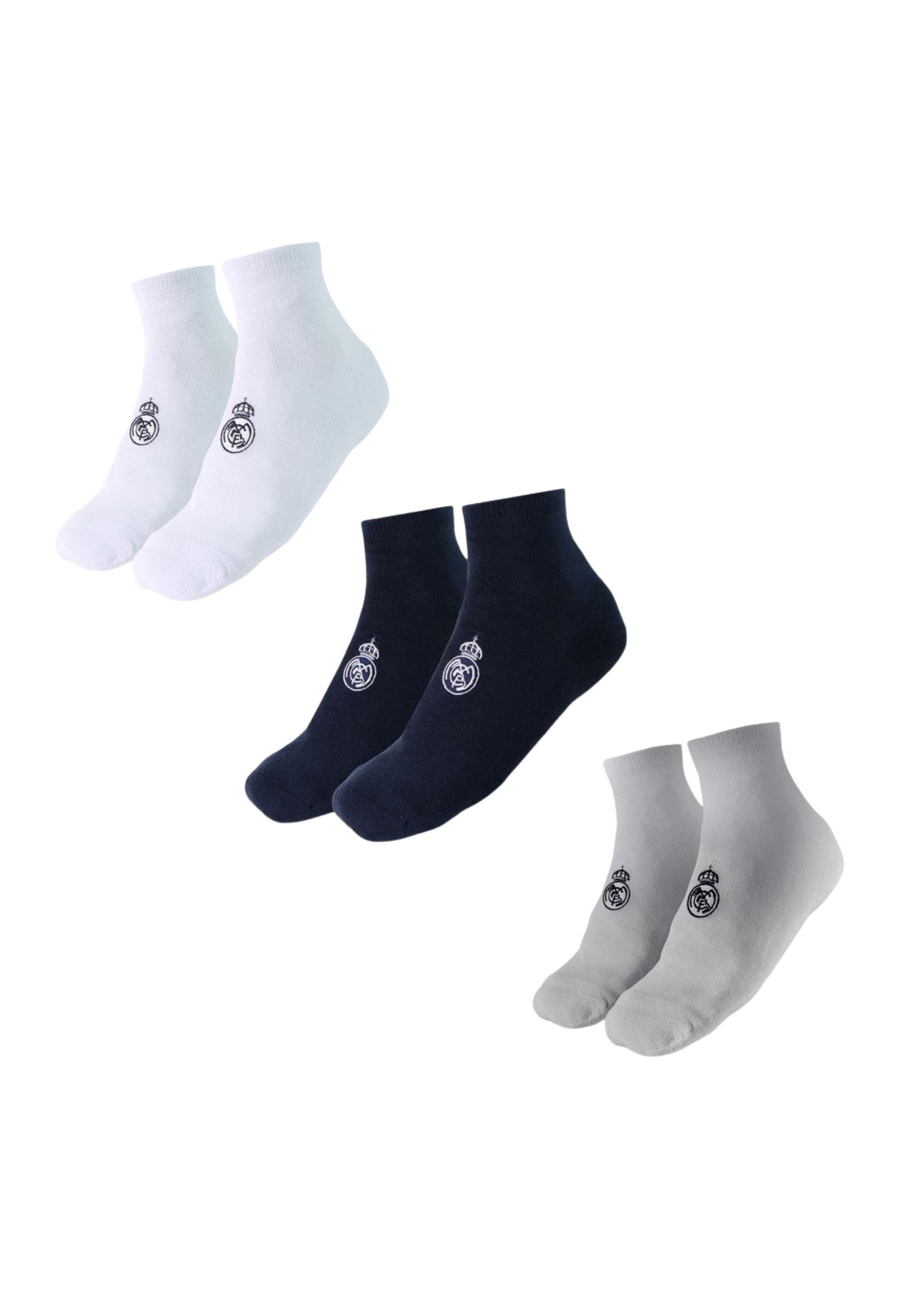 Disney Socken Socken 3er-Pack – Real Madrid (Set, 3-Paar, 3er Pack)