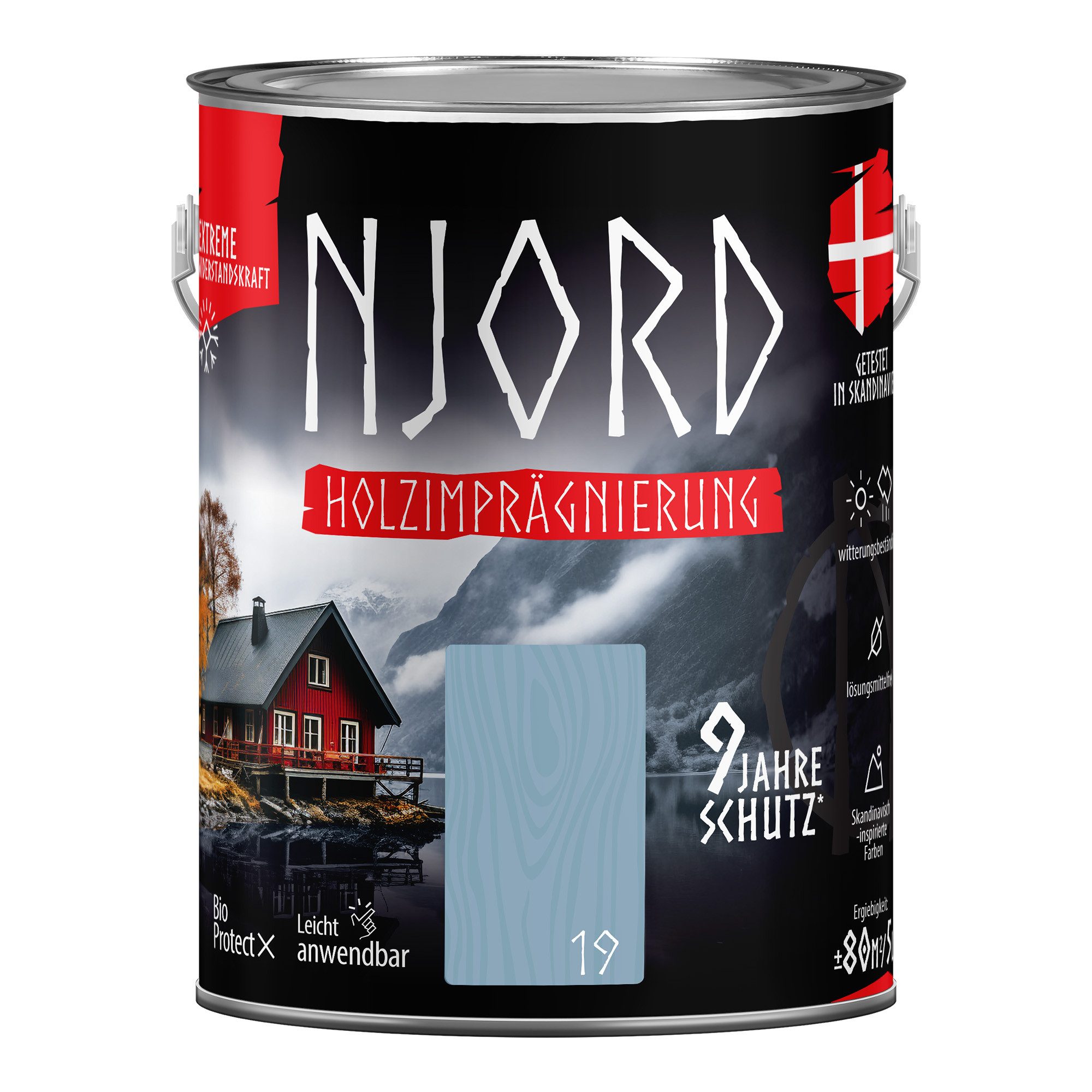 NJORD Holzgrundierung NJORD Holzimpragnierung (19) Atlantische Wellen - 5L