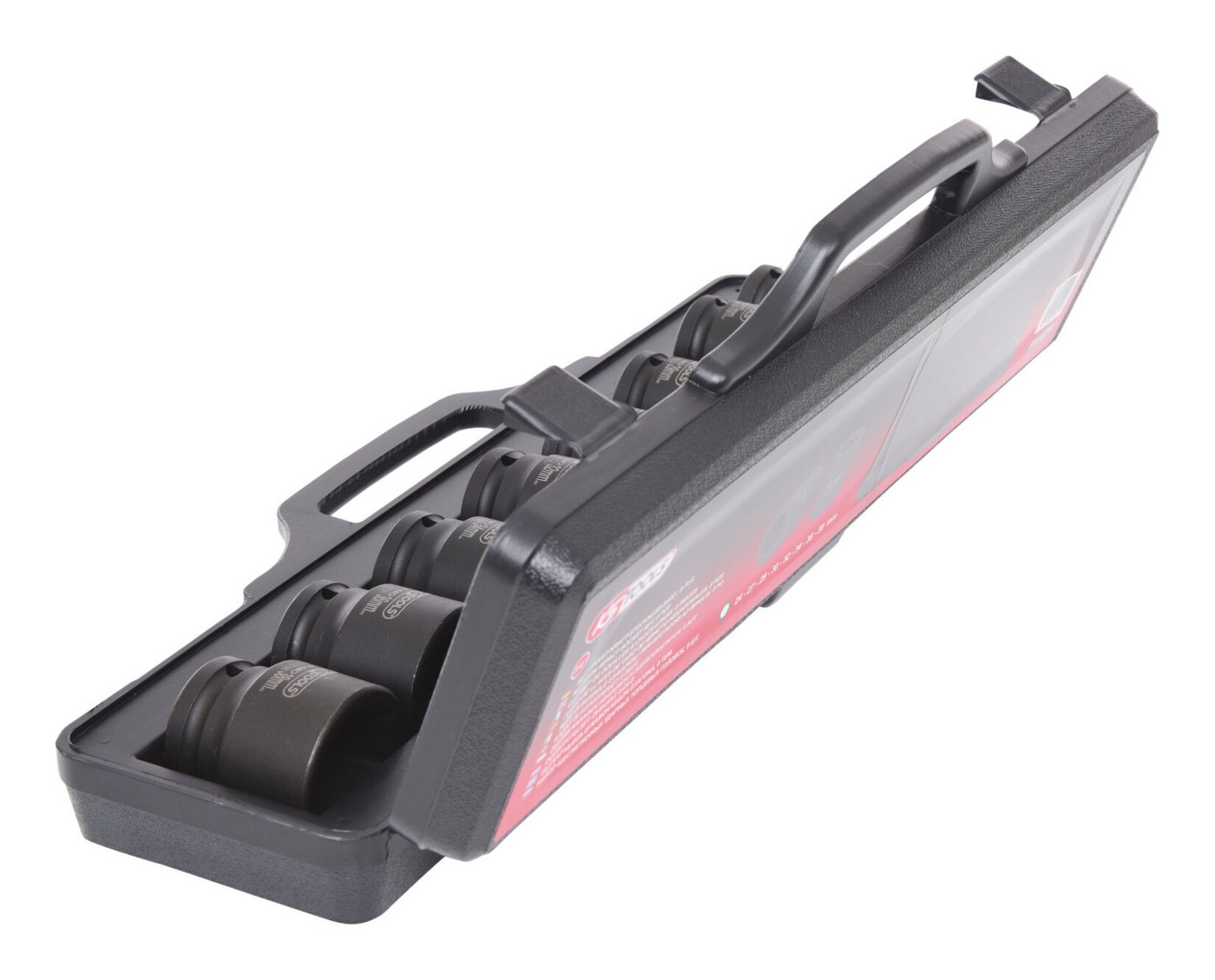 Thumbnail - KS Tools Stecknuss, 8-St., 3/4" Sechskant-KraftSatz, 8-teilig kurz, 24-38 mm