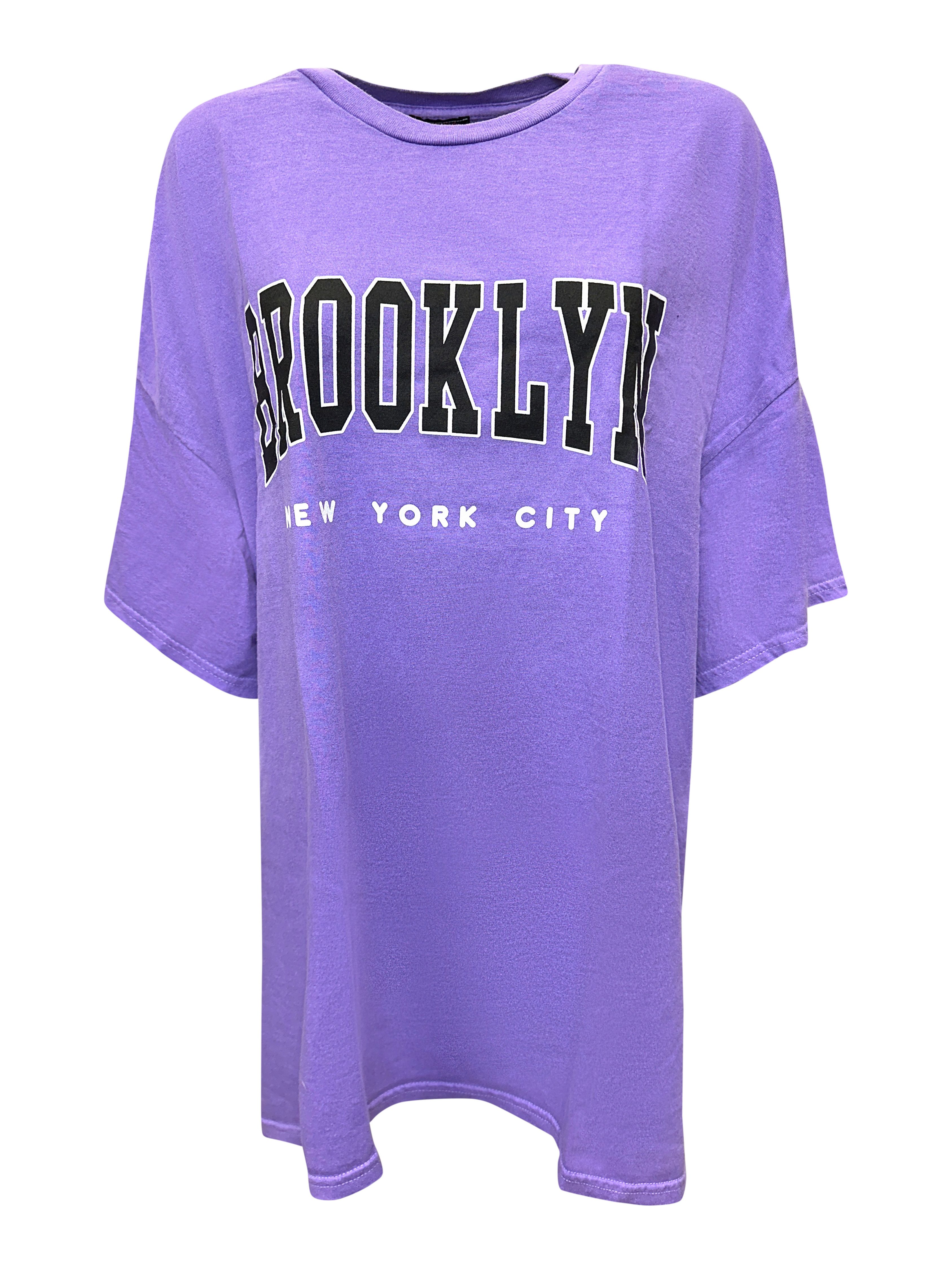 Worldclassca T-Shirt Worldclassca Oversized Print BROOKLYN günstig online kaufen
