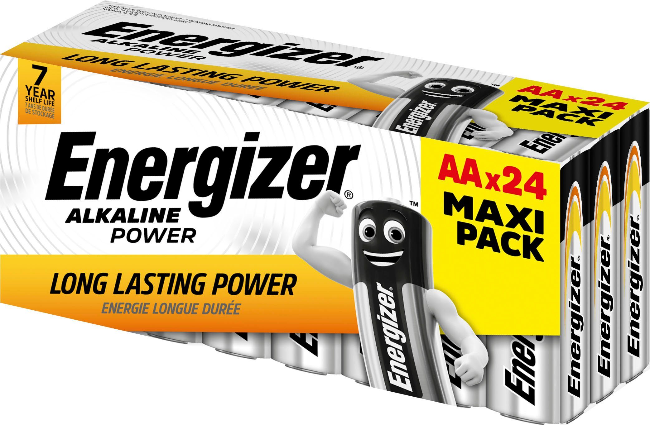 Image of Energizer »Alkaline Power AA Batterien 24er Box« Batterie, (24 St)