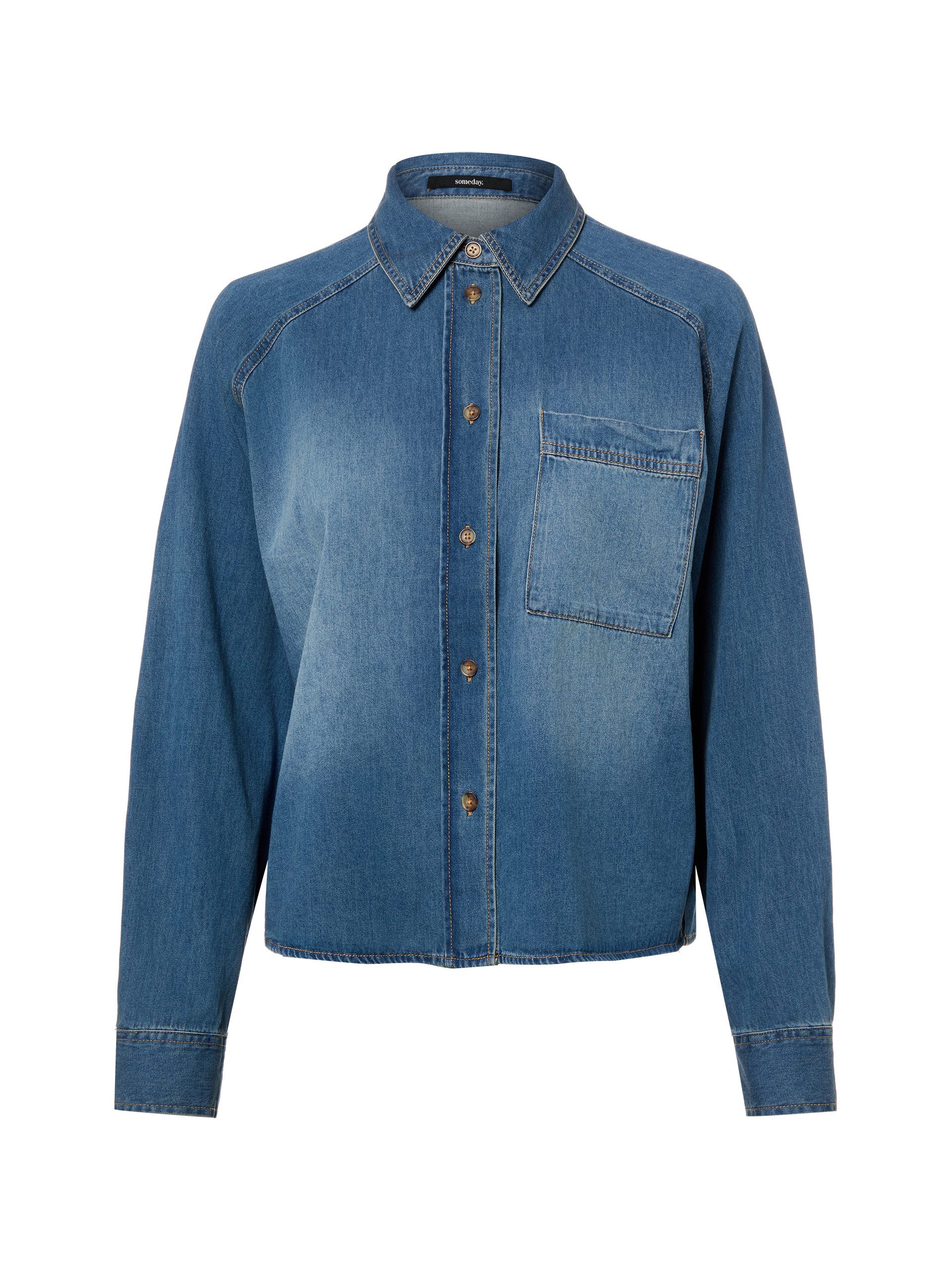 someday Jeansbluse Zebru
