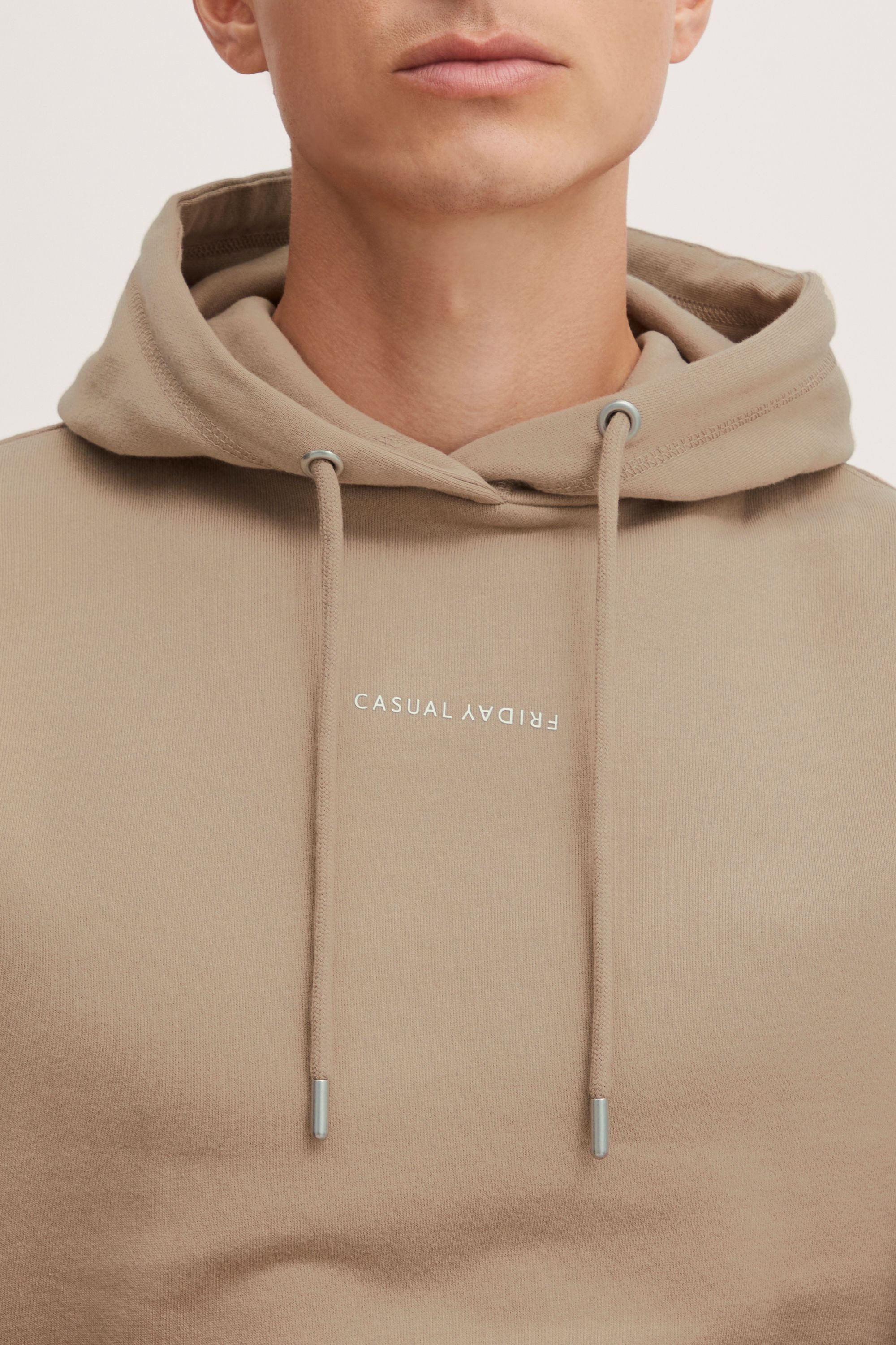 Casual Friday Kapuzenpullover CFSinius Kapuzenpullover mit Schriftzug
