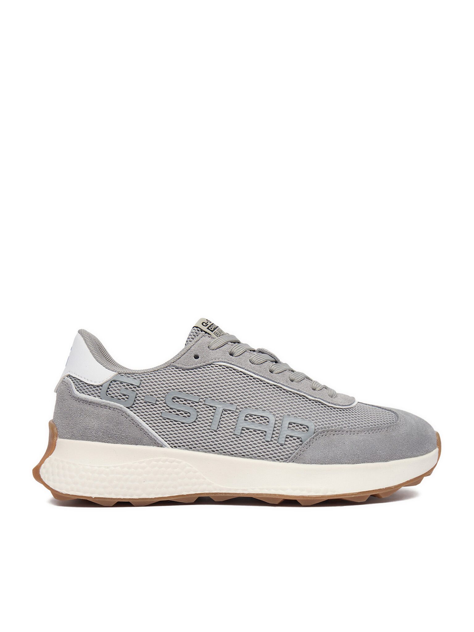 G-STAR G Star Raw Damenschuhe Grau G-STAR RAW-EO-EDITH Hellgrau Sneaker
