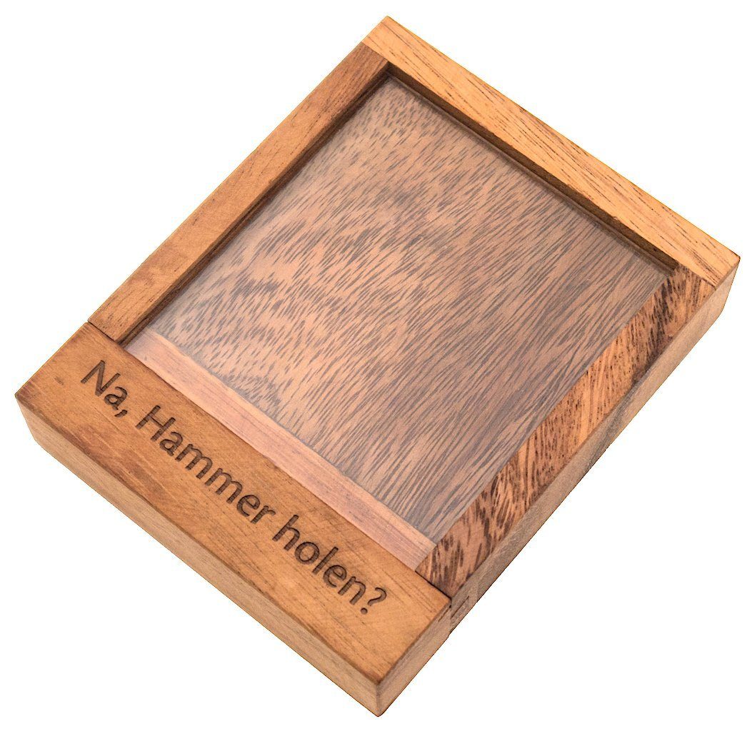 ROMBOL Denkspiele Spiel Pfiffiger Geldschein-Tresor – Originelle Verpackung für Geldgeschenke, Geschenkverpackung, wiederverwendbar