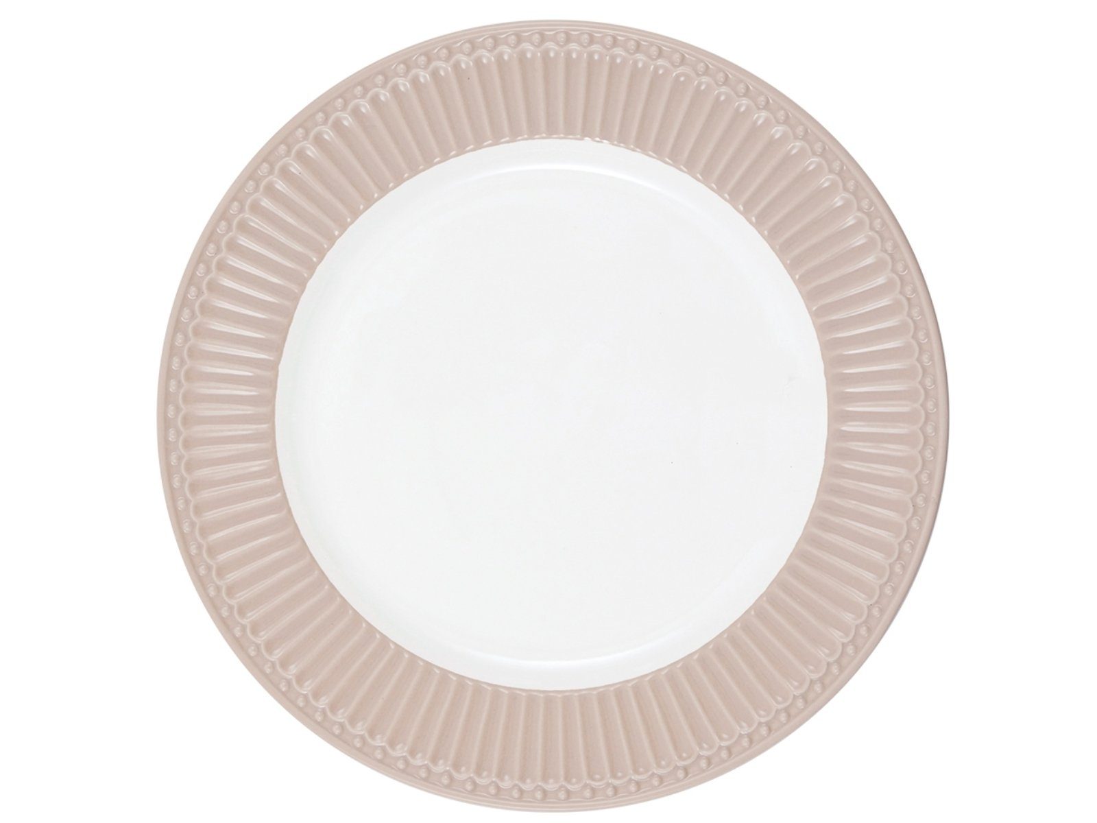 Greengate Speiseteller Alice Speiseteller creamy fudge 26,5 cm