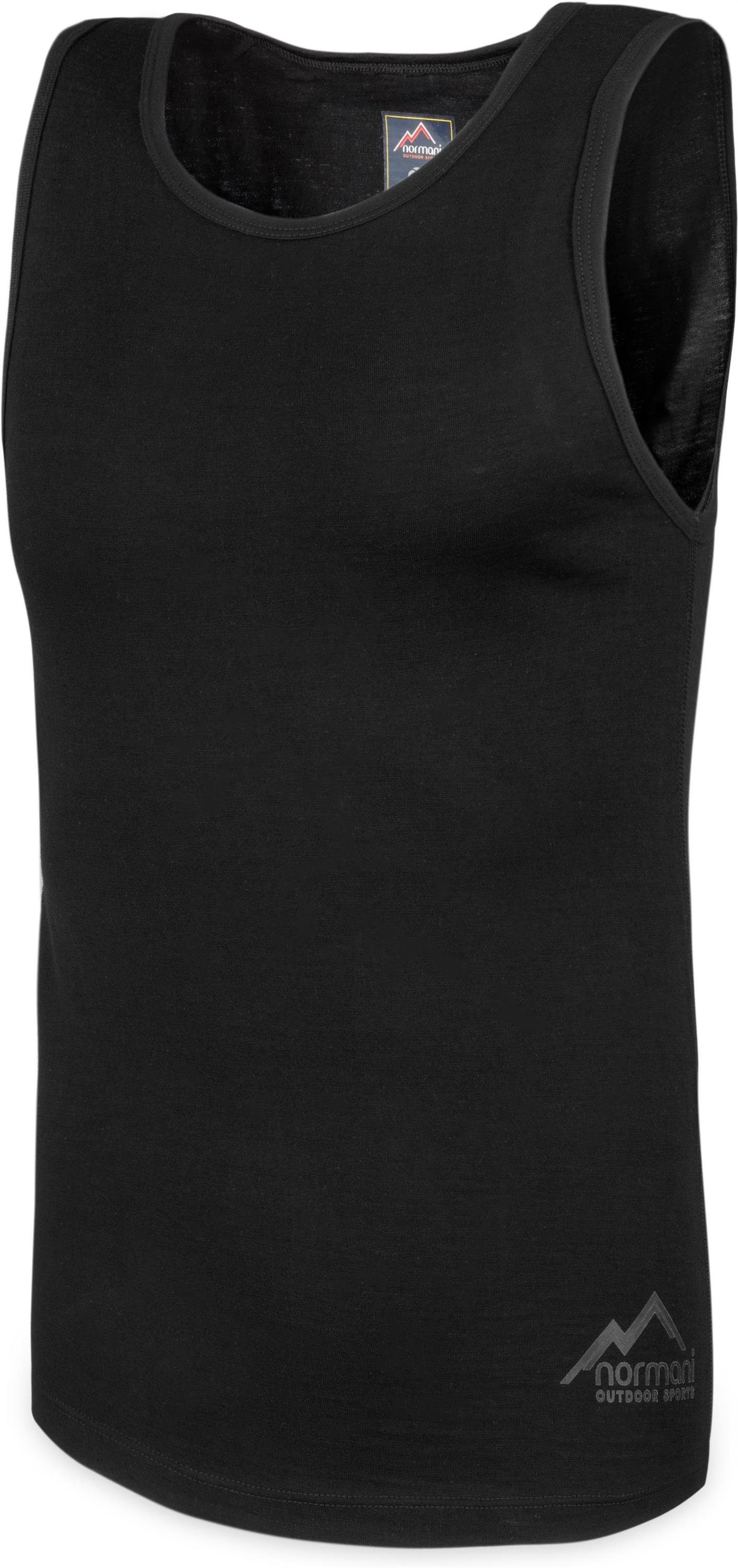 normani Unterhemd Herren Merino Unterhemd Alice Springs Funktionsunterhemd Sportunterhemd Tanktop 100% Merinowolle – Bild 2 von 5