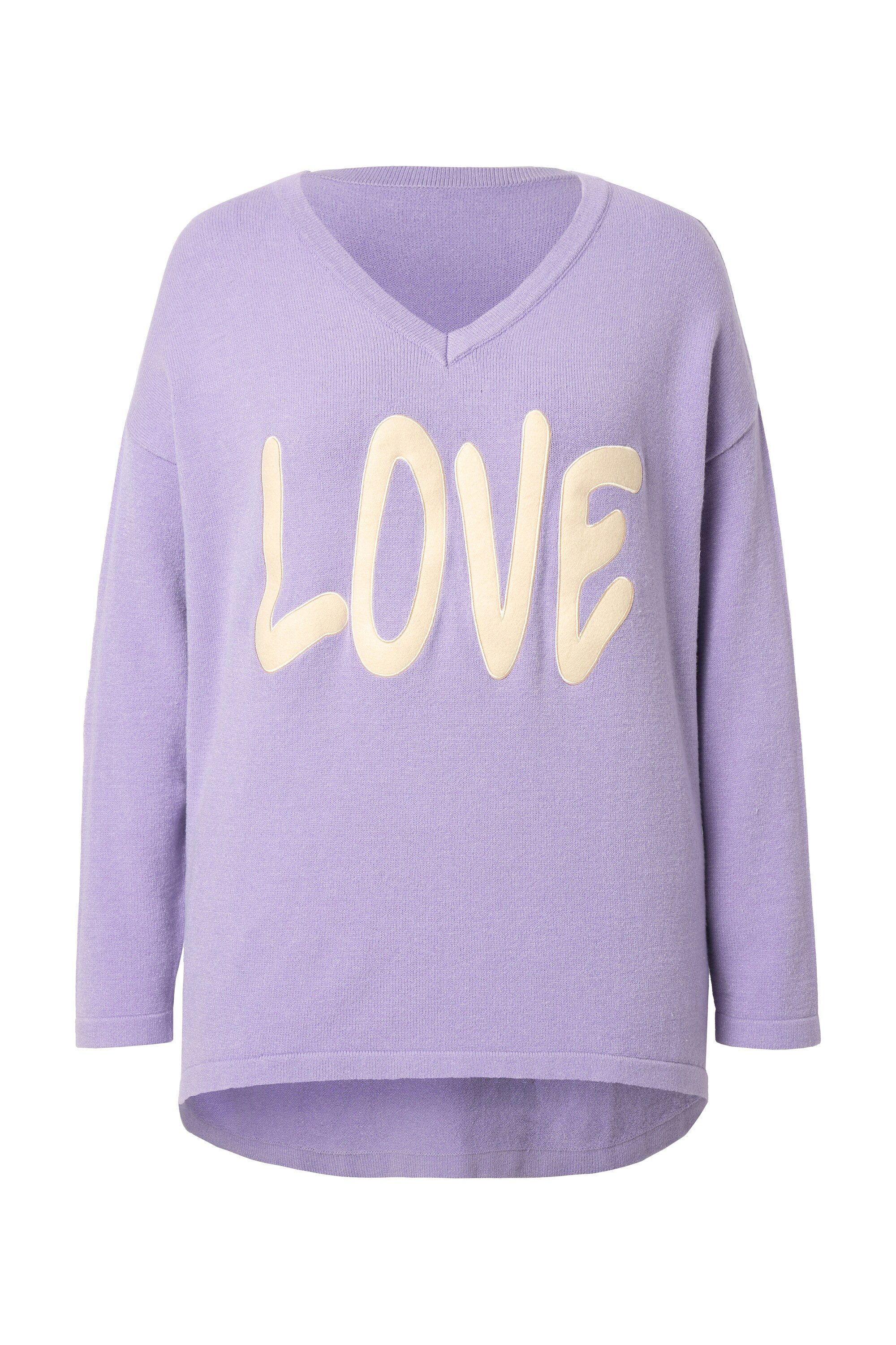 MIAMODA Strickpullover Pullover oversized LOVE günstig online kaufen